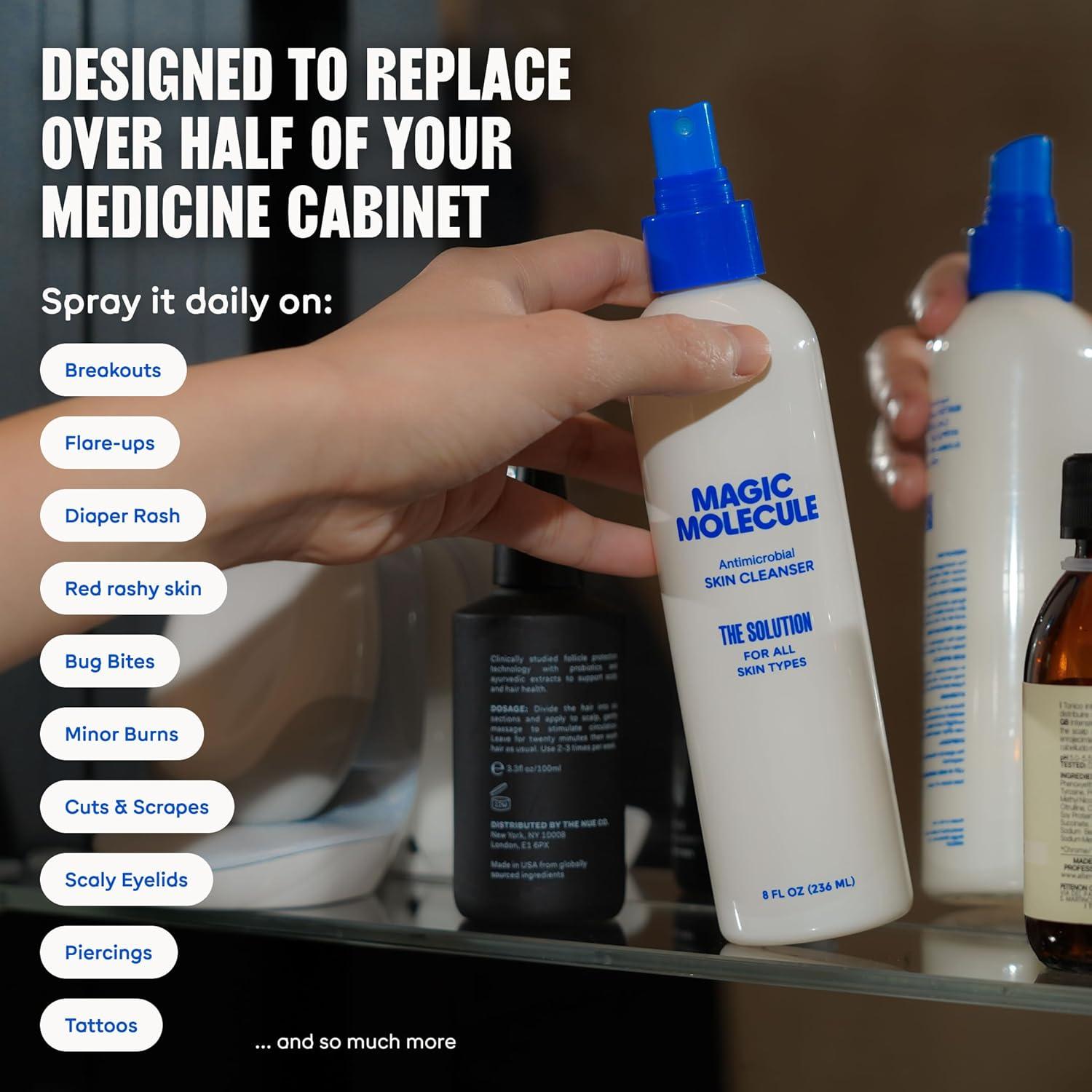 Limpiador Facial y Corporal Molécula Mágica 8 oz - Ácido Hipocloroso