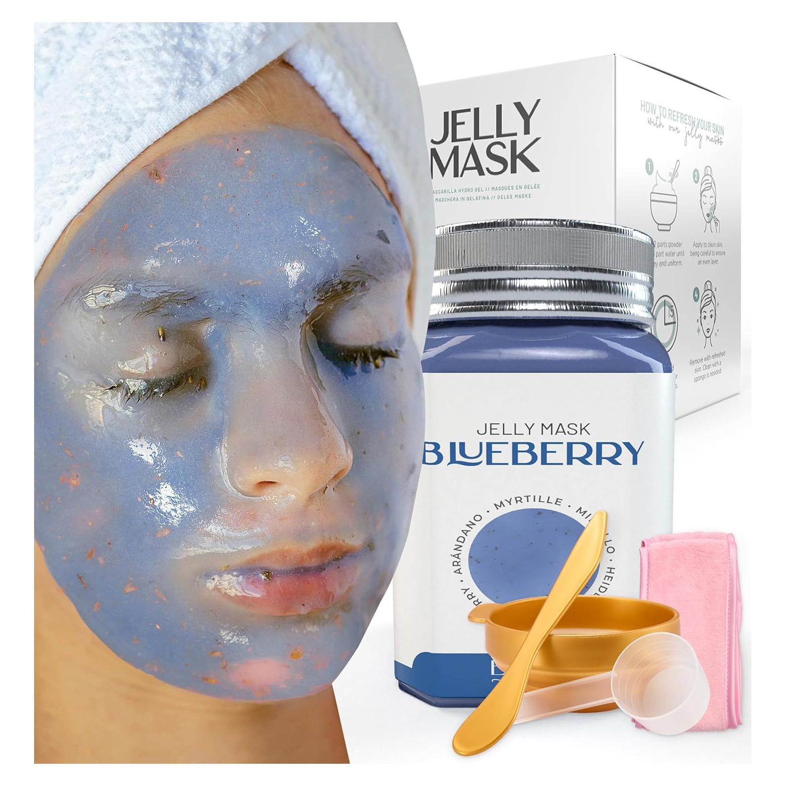 Máscara Facial Peel-Off BRÚN Arándano 680g Gel Hidratante