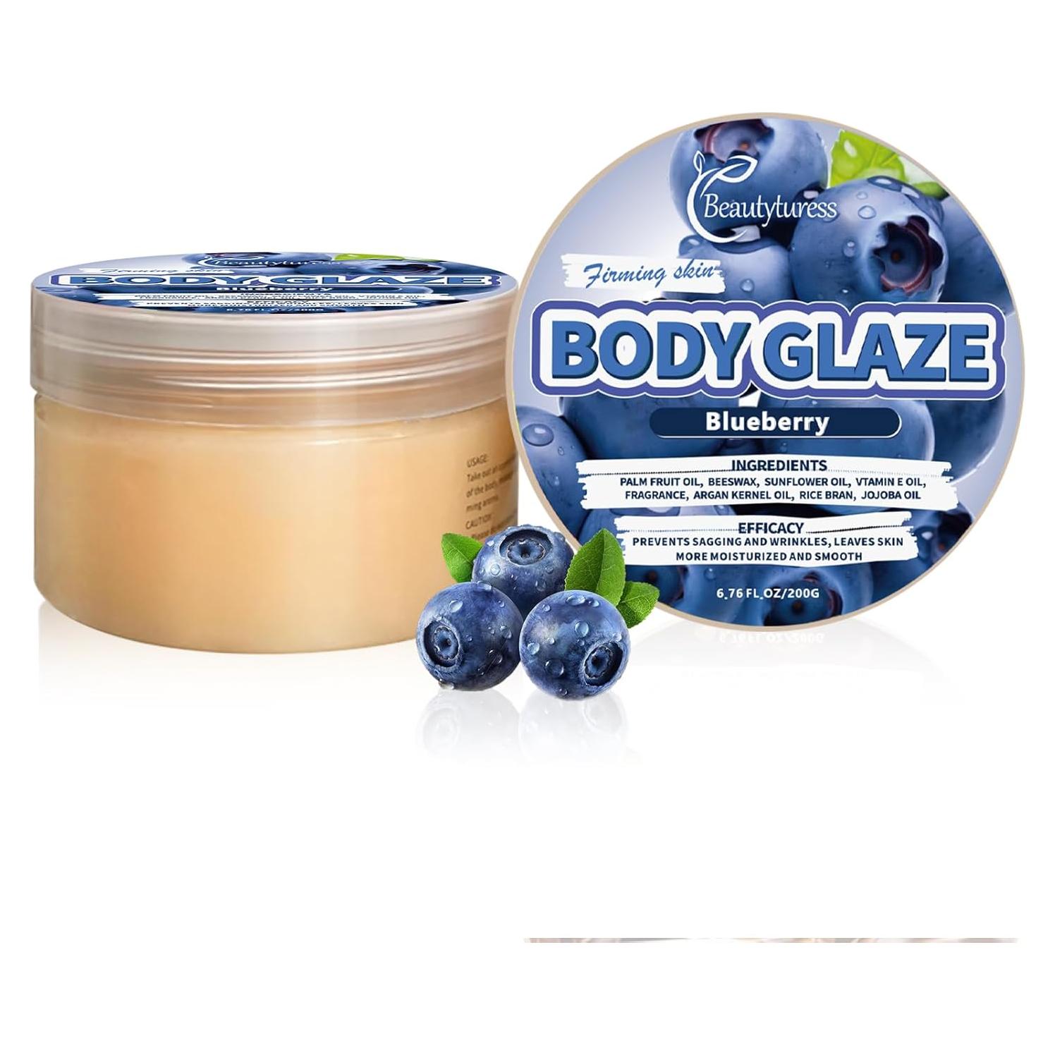 Crema Corporal BeautyTureSS 200g Hidratación Aroma Arándano