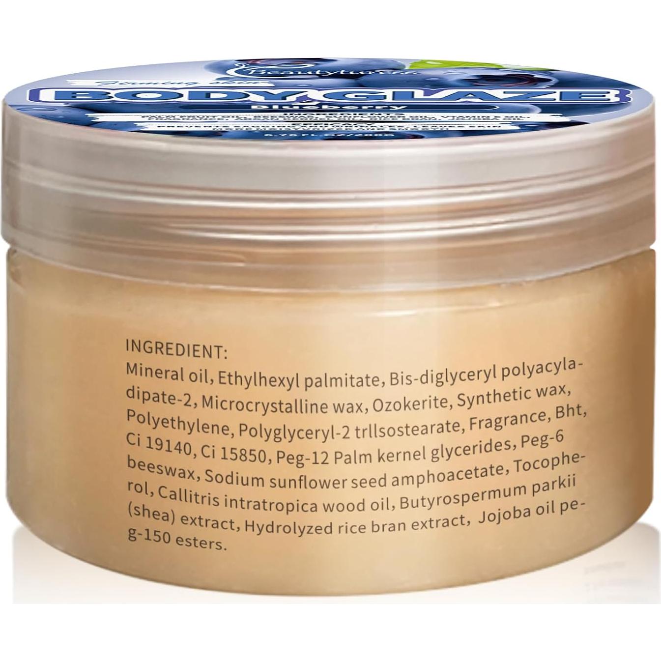 Crema Corporal BeautyTureSS 200g Hidratación Aroma Arándano