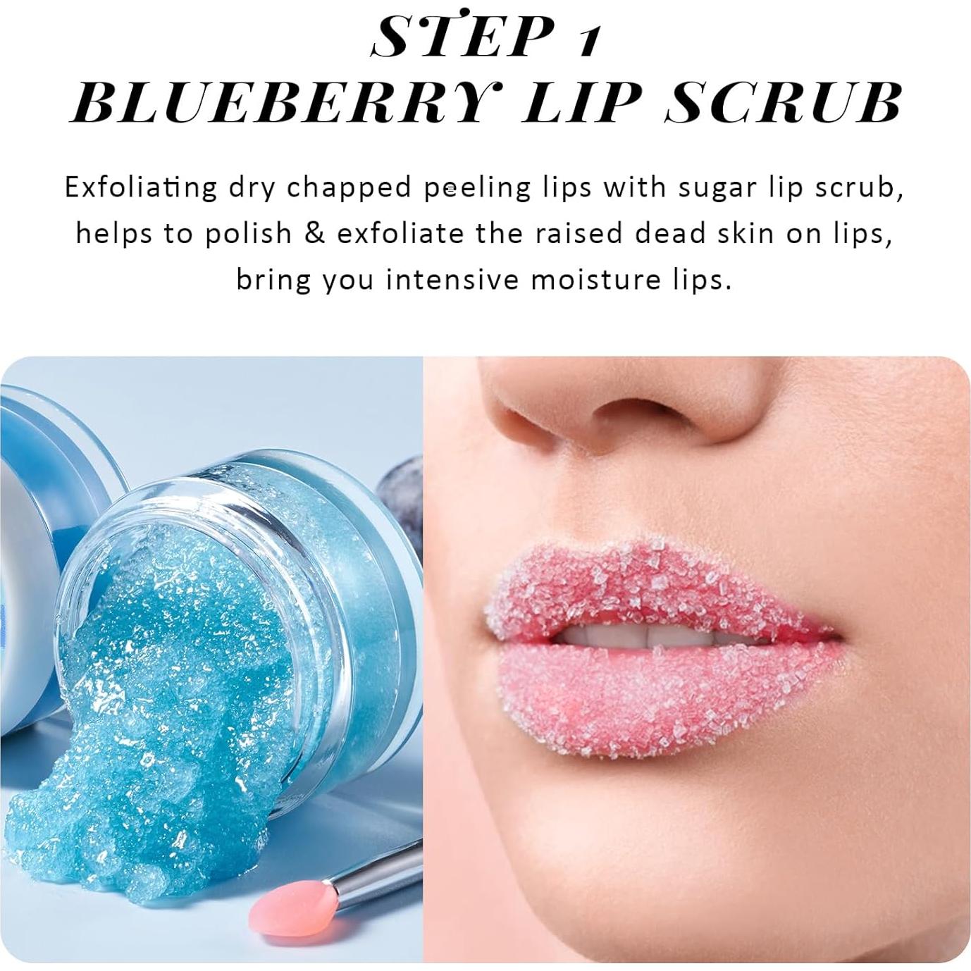 Conjunto de Cuidado Labial ANAI RUI - Exfoliante y Mascarilla