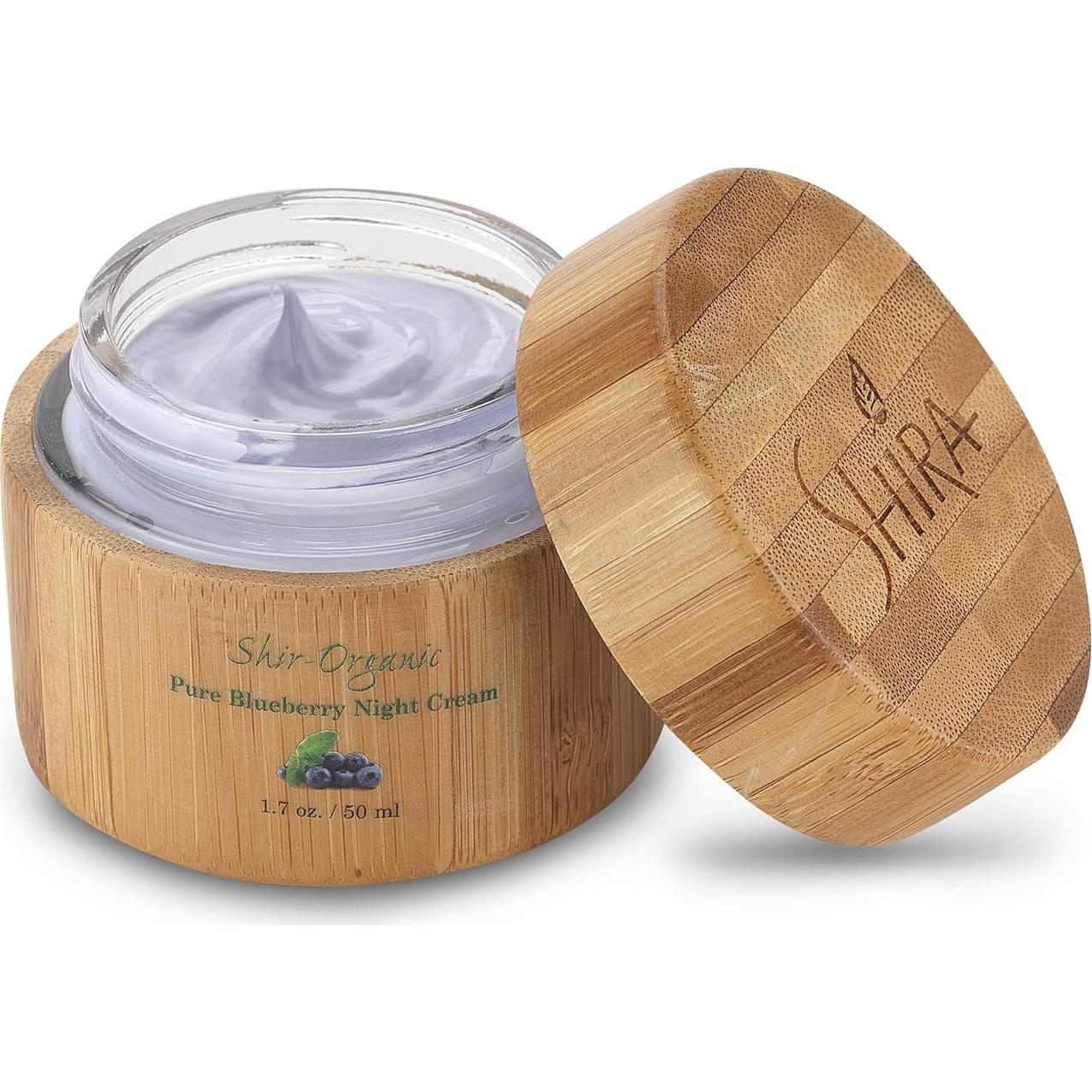 Crema Nocturna Antienvejecimiento Shir 50ml con Arándano Orgánico