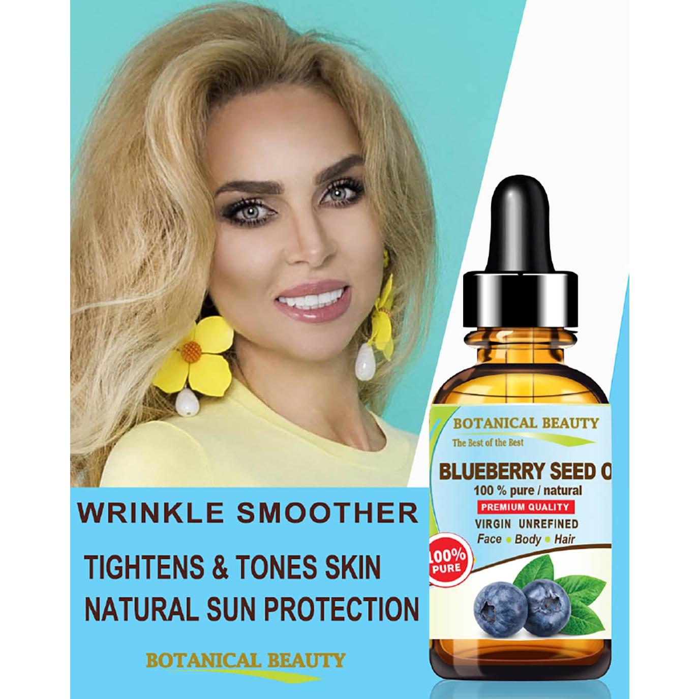 Aceite de Semilla de Arándano 100% Puro Virgen 30 ml - Botanical Beauty