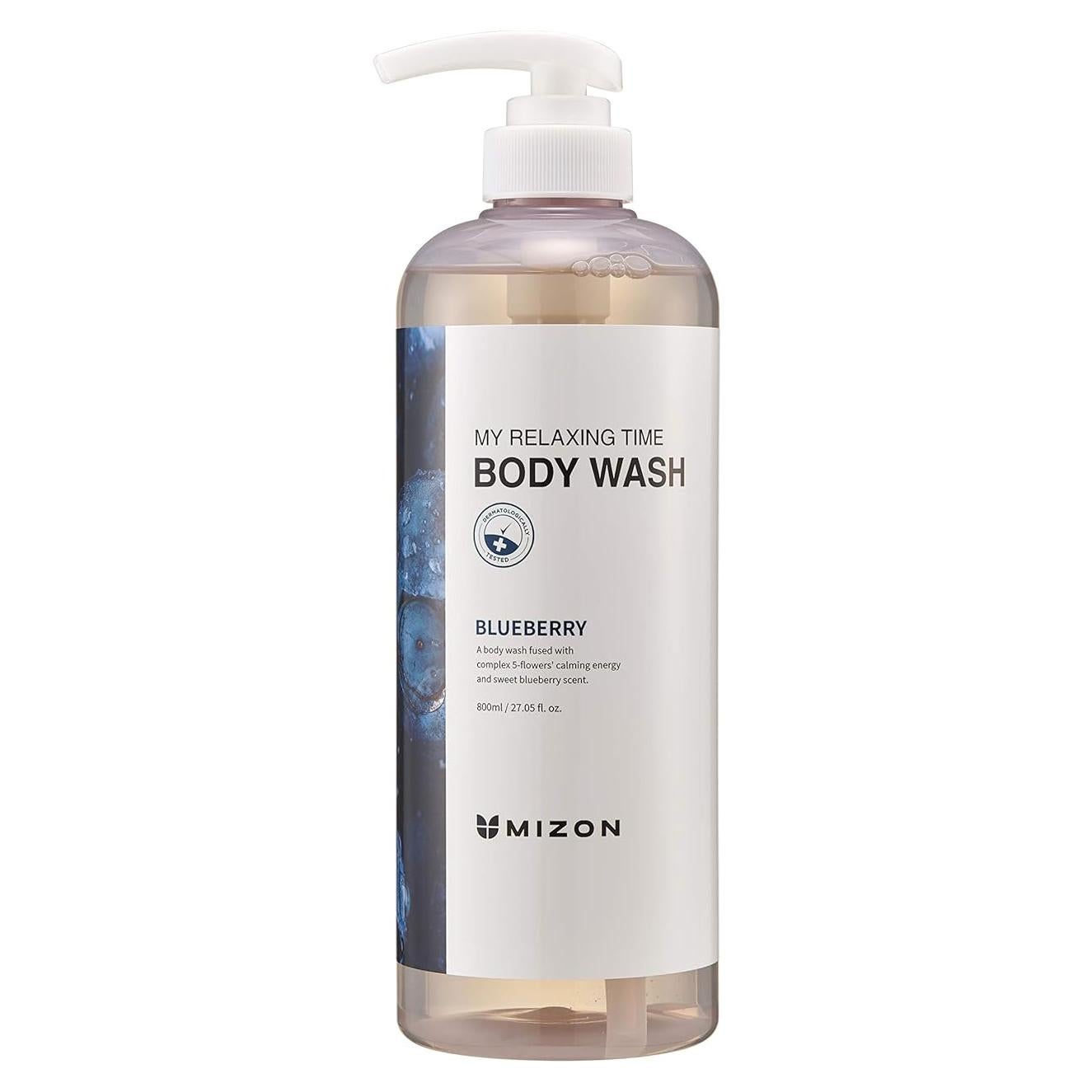 Gel de Ducha MIZON BLUEBERRY 765g - Hidratación y Suavidad