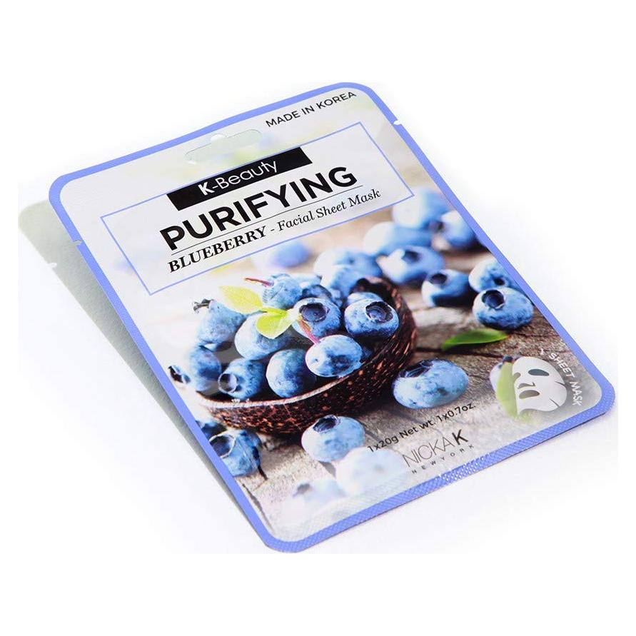 Mascarilla Facial Purificante Arándano K-Beauty 30g