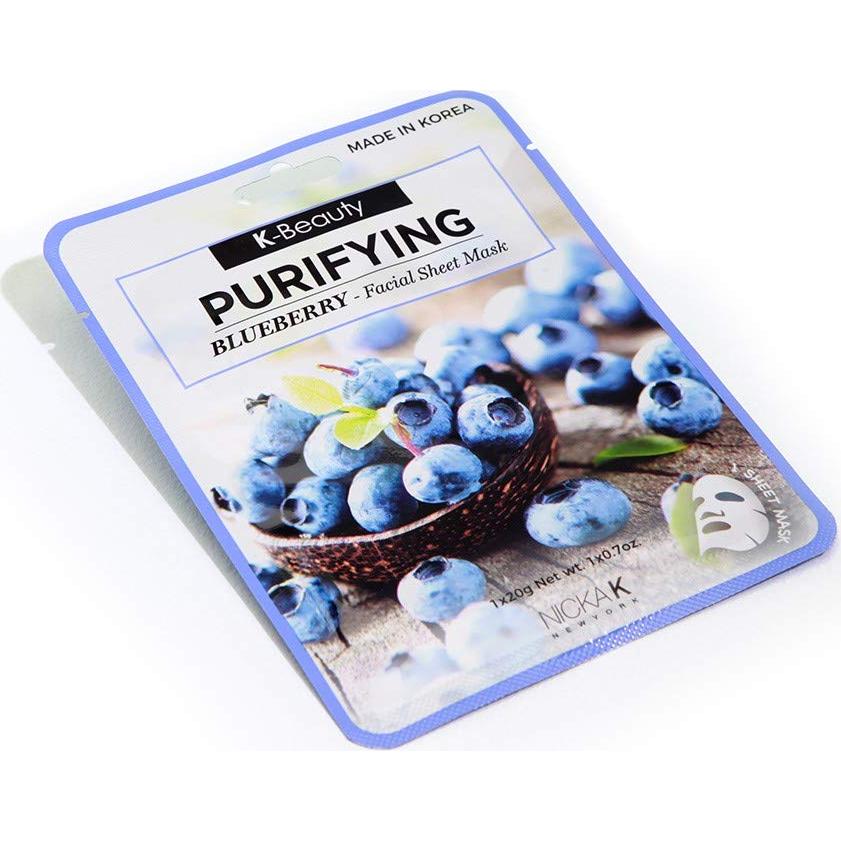 Mascarilla Facial Purificante Arándano K-Beauty 30g