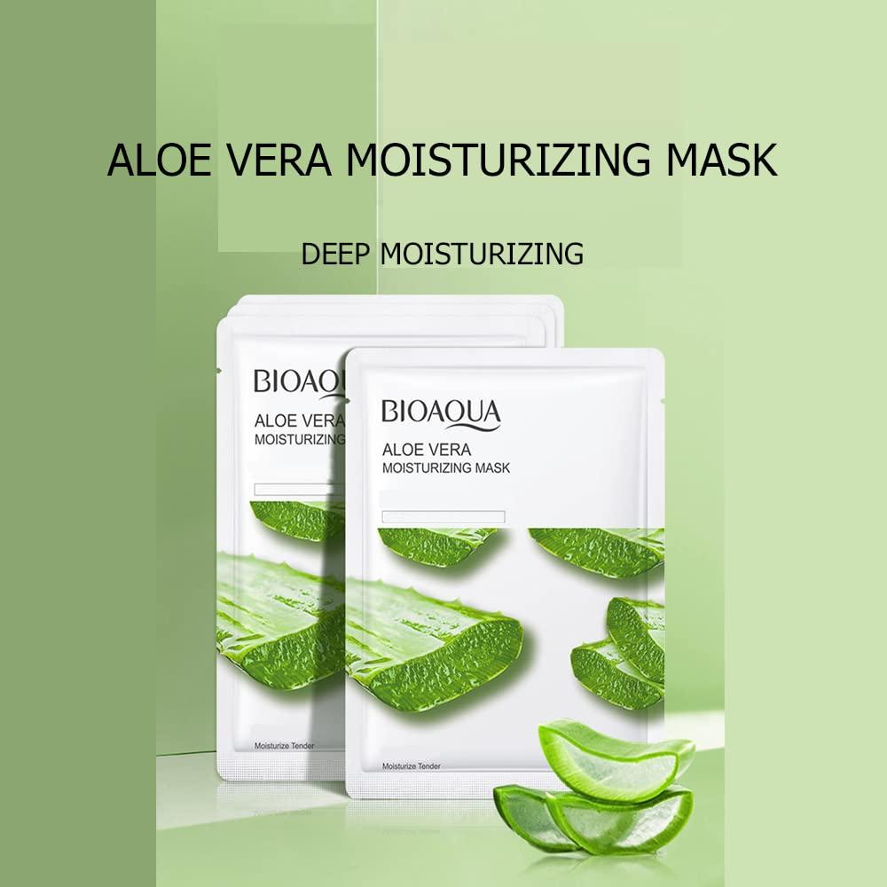 Mascarilla Hidratante BIOAQUA 25g x 8pcs - Frutas y Té Verde