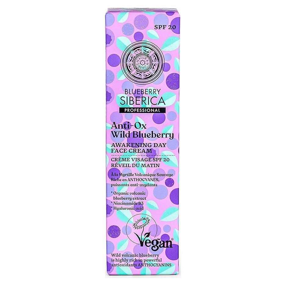 Crema Facial Diurna Natura Siberica Mora Silvestre SPF 20 50 ml