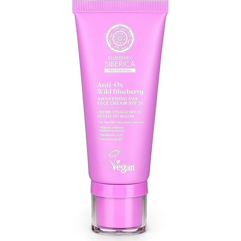 Crema Facial Diurna Natura Siberica Mora Silvestre SPF 20 50 ml