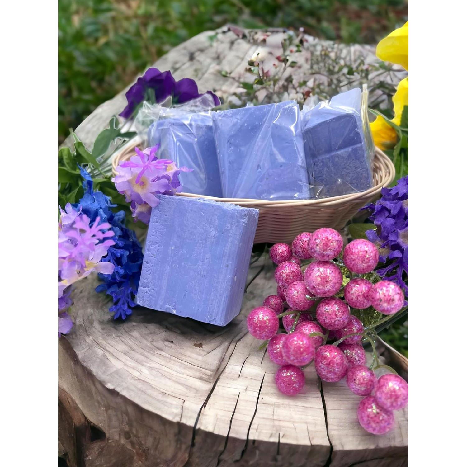 Jabón Natural de Arándano Edmis - Hecho a Mano 113g