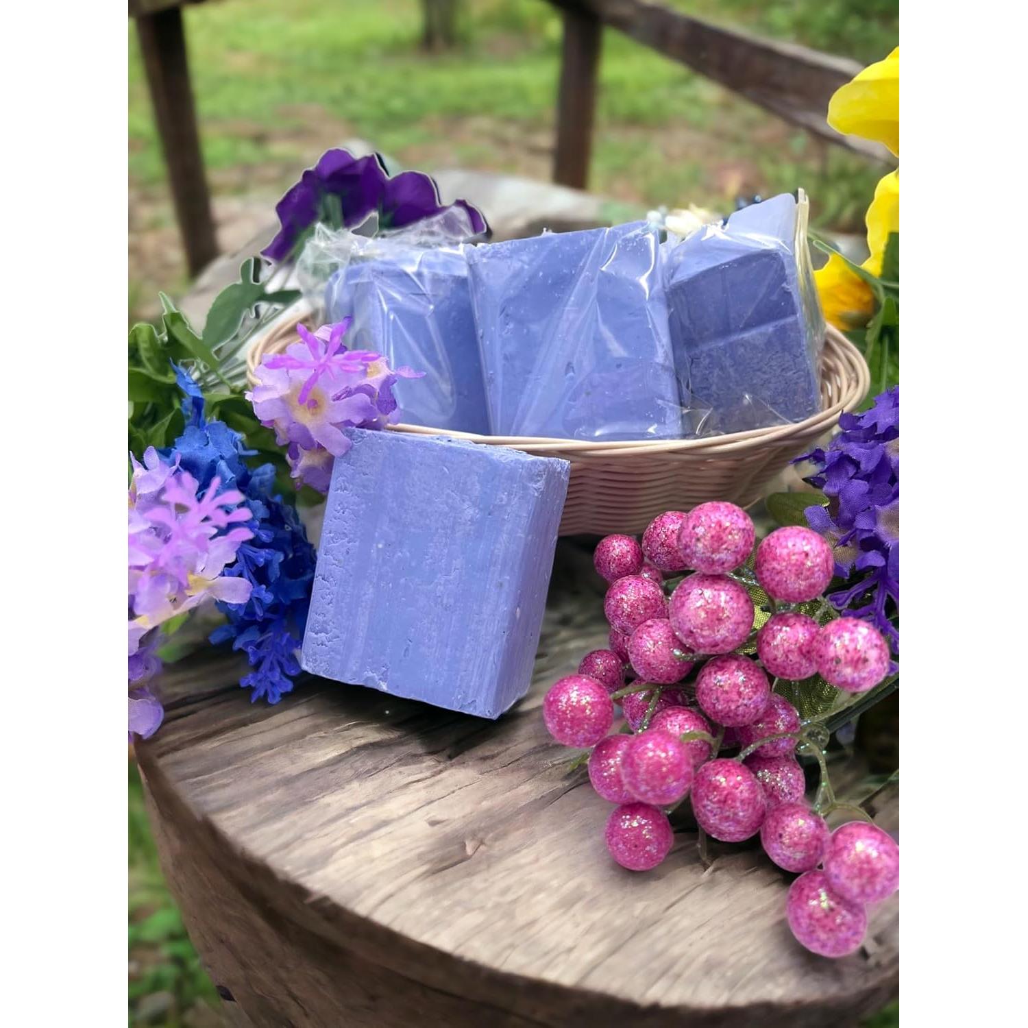 Jabón Natural de Arándano Edmis - Hecho a Mano 113g