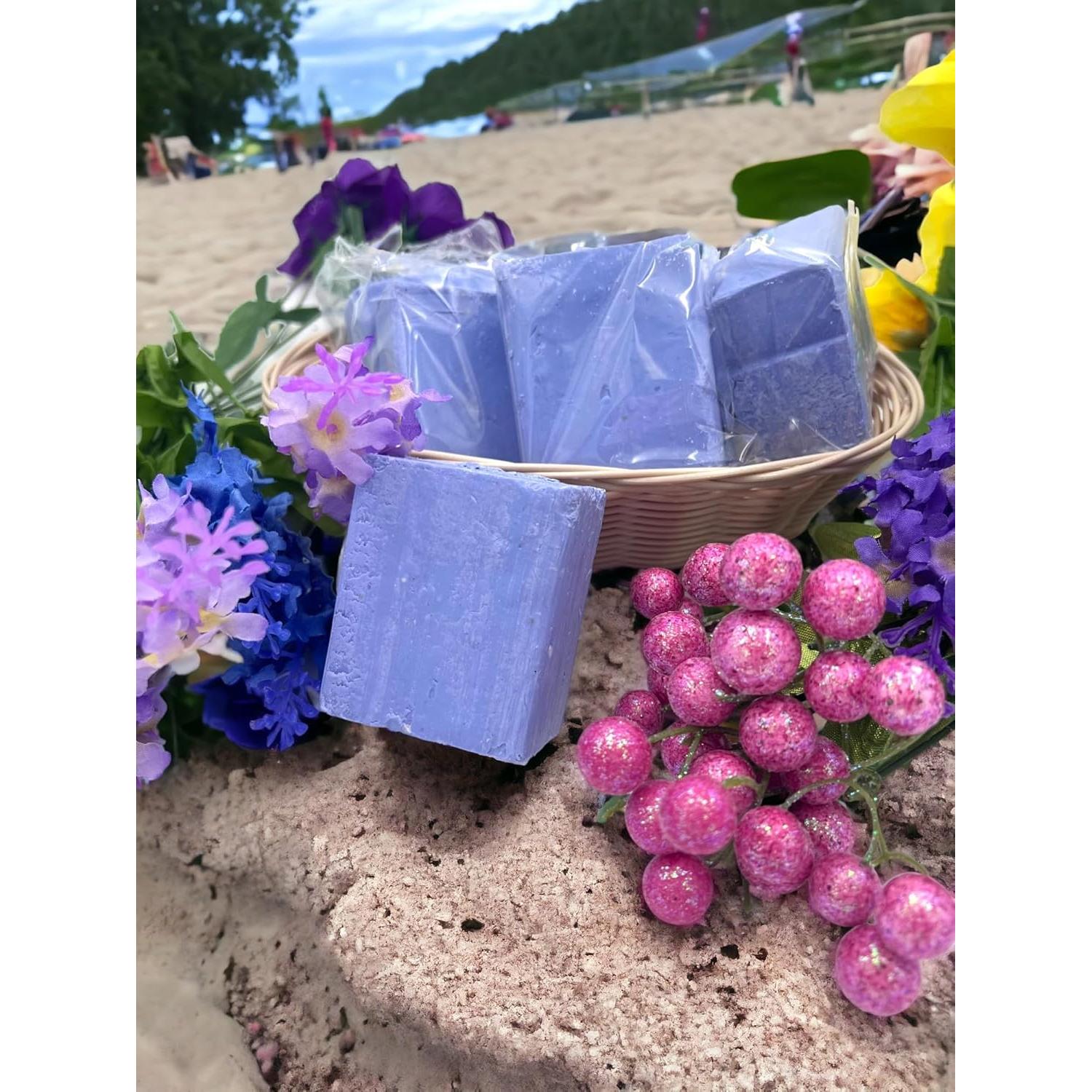 Jabón Natural de Arándano Edmis - Hecho a Mano 113g