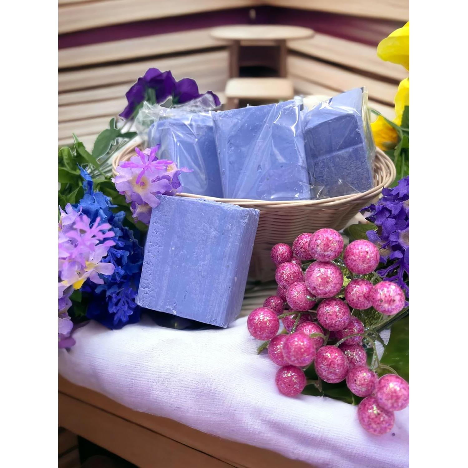 Jabón Natural de Arándano Edmis - Hecho a Mano 113g