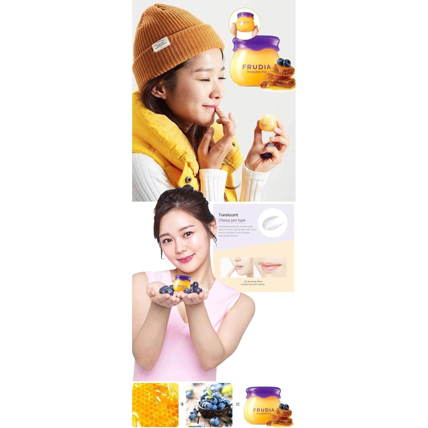 Bálsamo Labial Hidratante de Miel de Arándano 10g