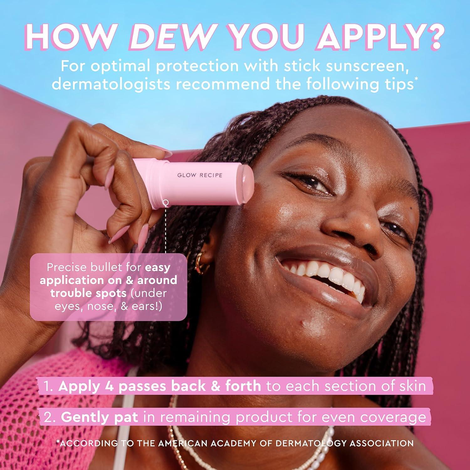 Kit de Limpieza Matutina Glow Recipe - Limpiador 30ml, Tónico 40ml, Balsamo Solar SPF 45