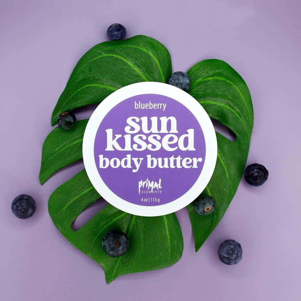 Manteca Corporal Sunkissed Primal Elements 3x113.4g Arándano
