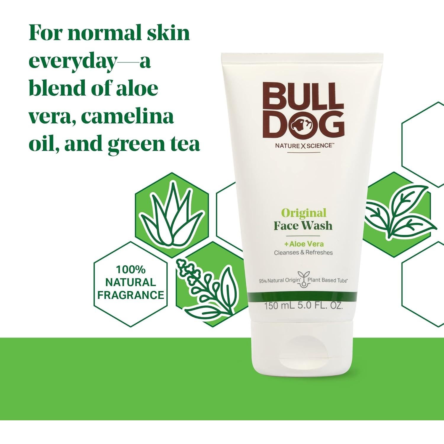 Limpiador Facial Original Bulldog 148 ml - Cuidado Piel Masculina