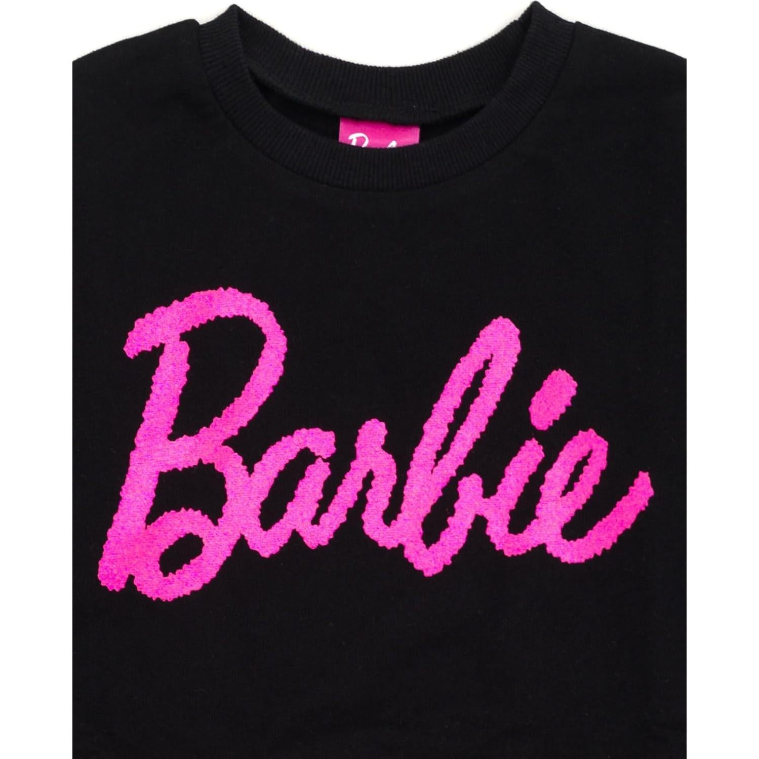 Vestido de Terry Barbie para Niñas 2T Negro Elegante