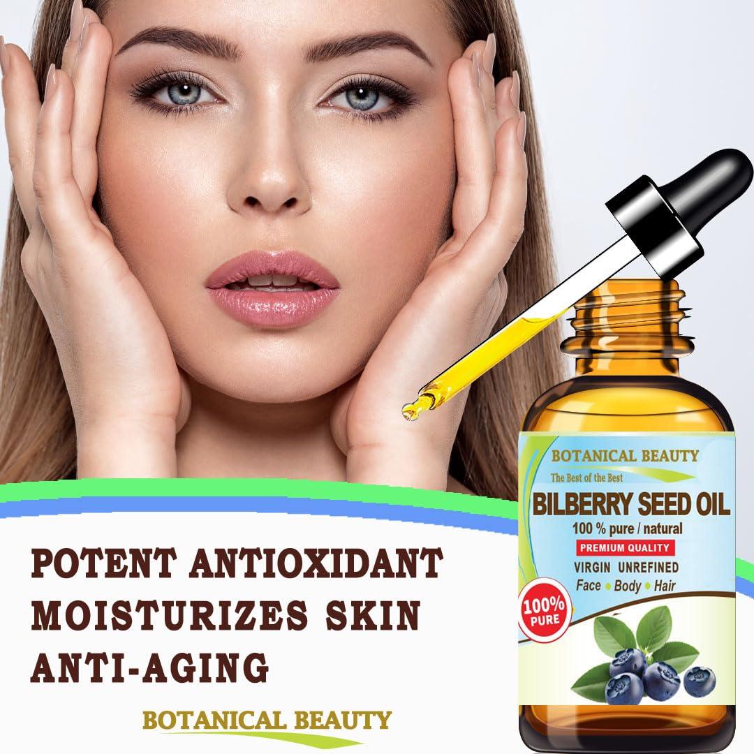 Aceite de Semilla de Bilberry 100% Puro Virgen 15 ml - Belleza