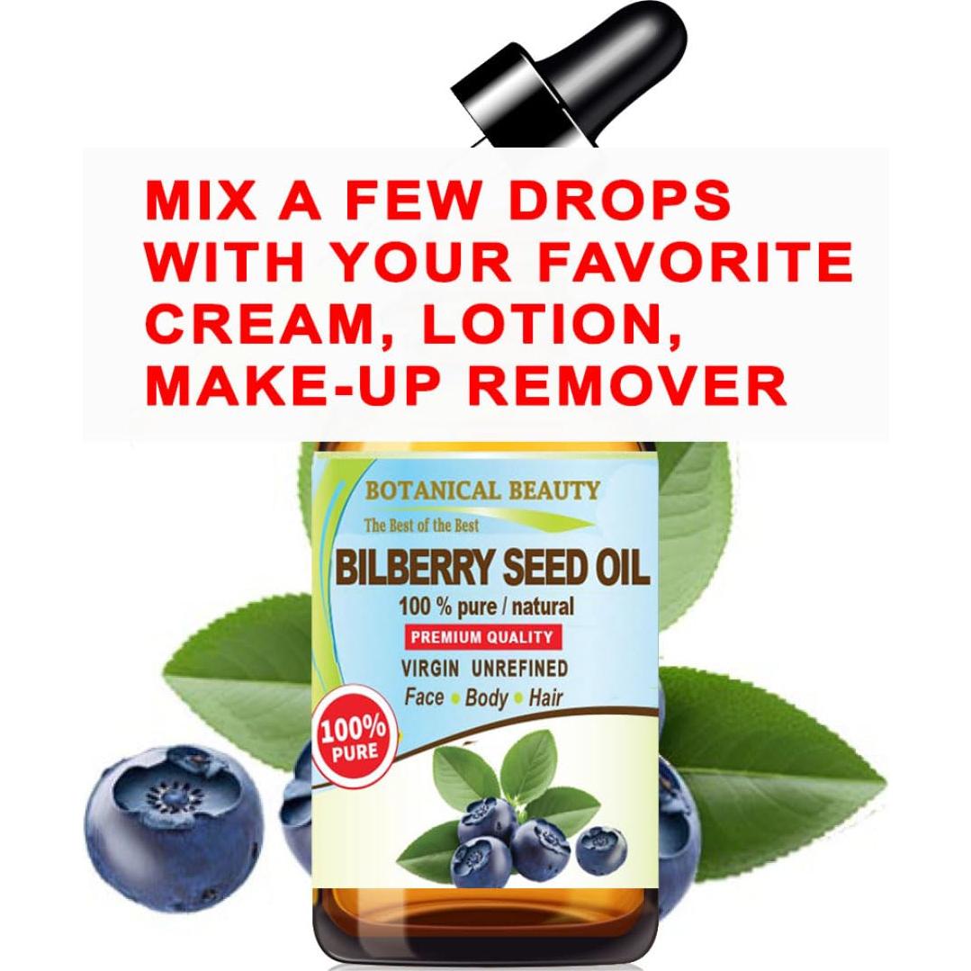 Aceite de Semilla de Bilberry 100% Puro Virgen 15 ml - Belleza
