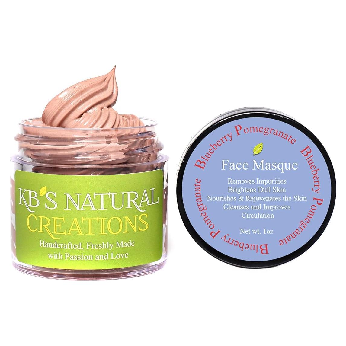 Mascarilla Facial Arándano Granada 28.35 g - Suaviza y Revitaliza