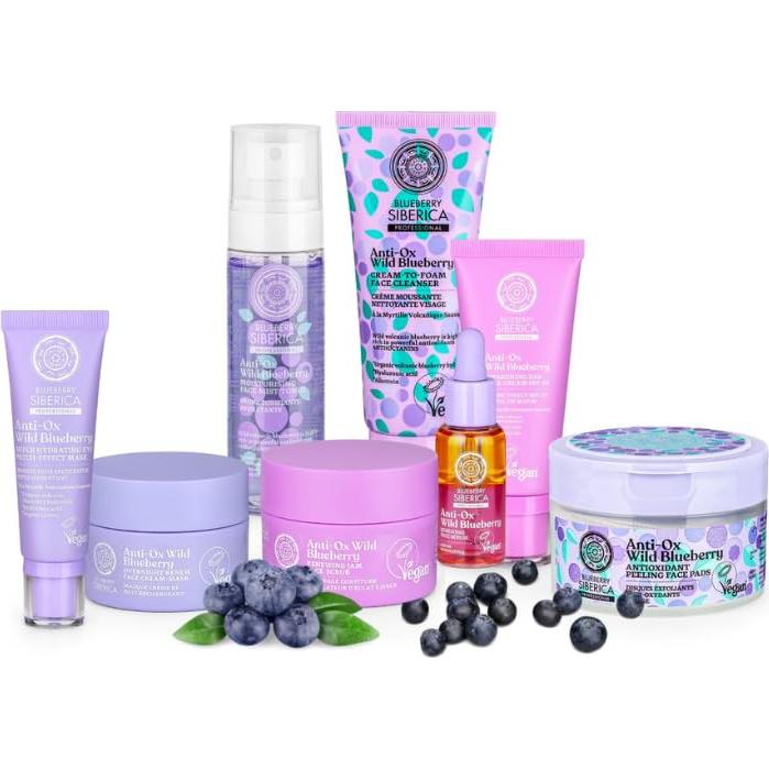 Crema Limpiadora Facial Natura Siberica 100 ml - Arándano Silvestre