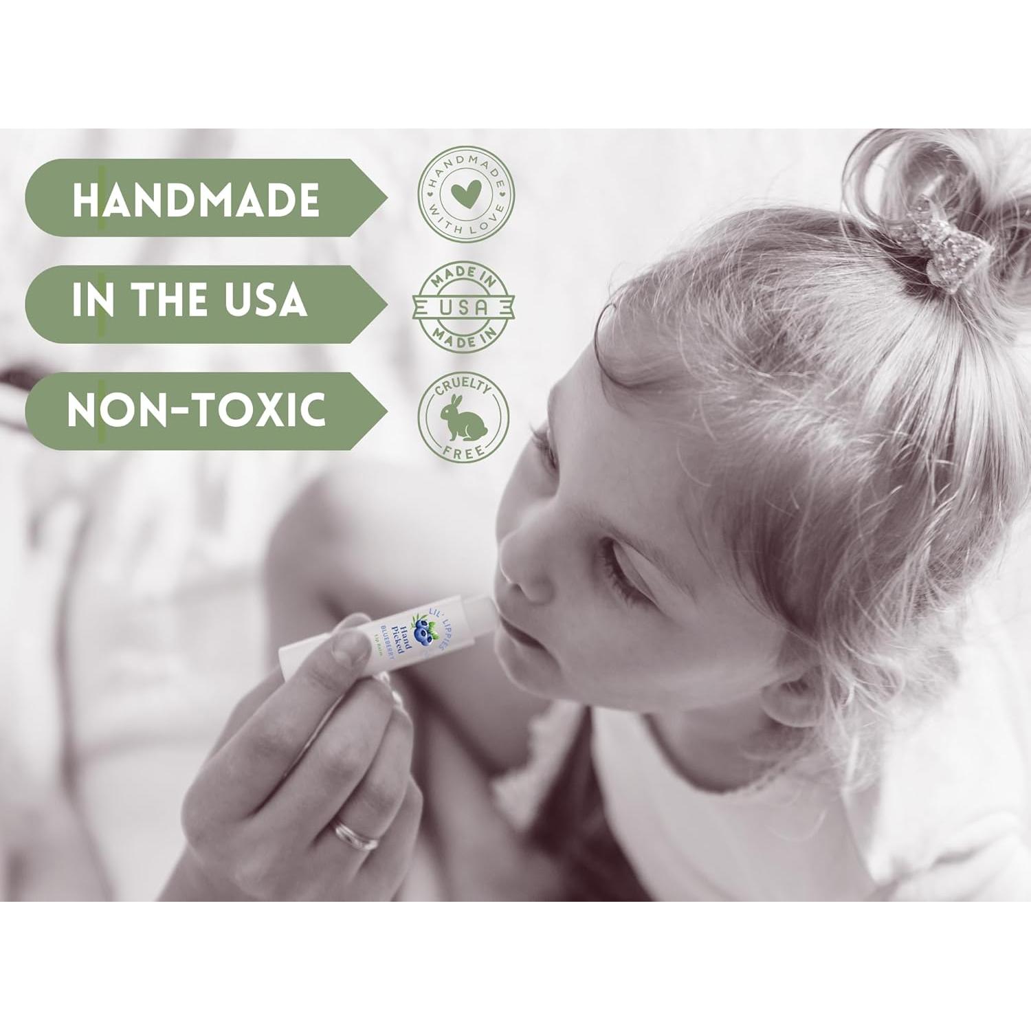 Bálsamo Labial Infantil Arándano - Lil' Lippies Kids 1 Tubo