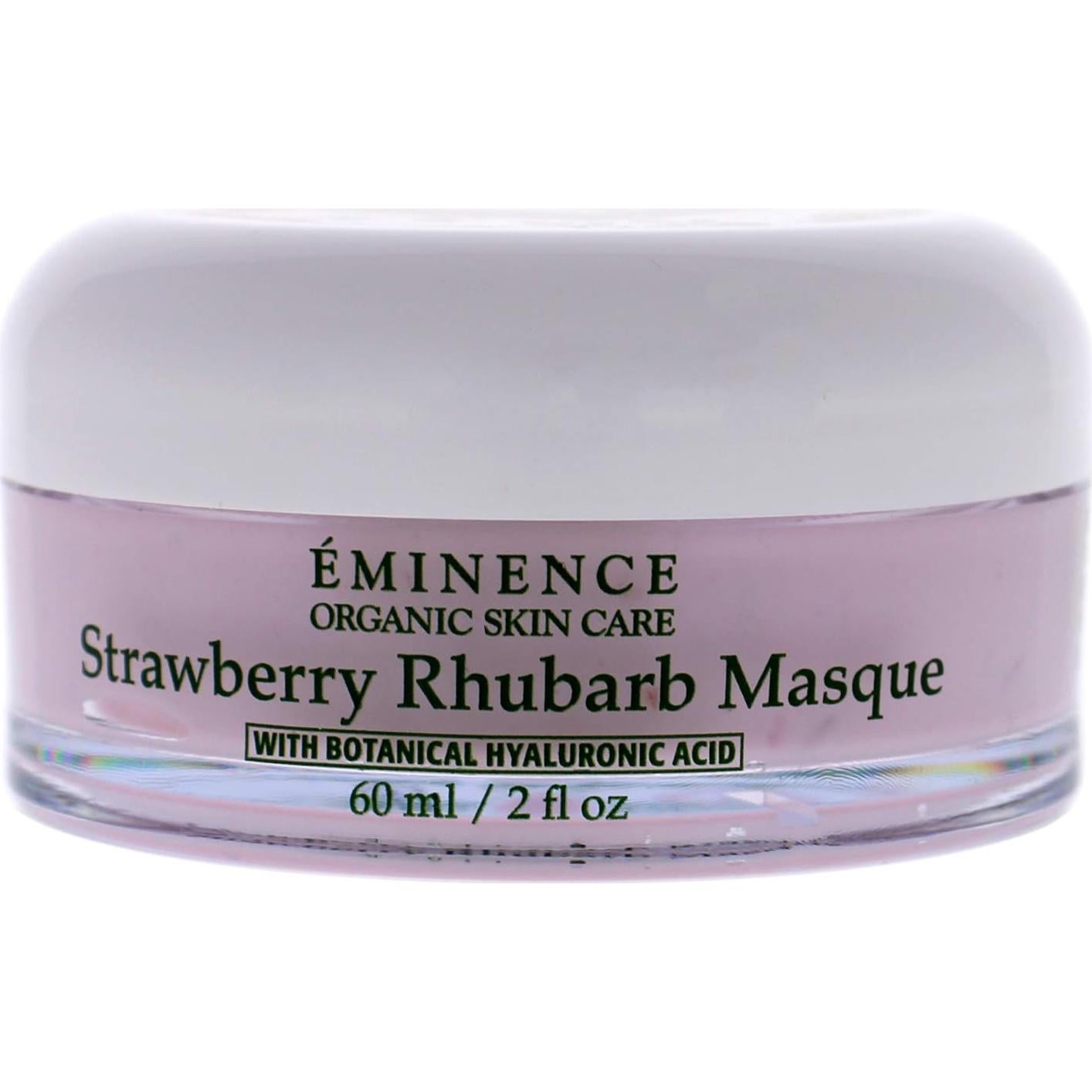 Mascarilla Facial Orgánica Eminence Fresa y Ruibarbo 56.7g