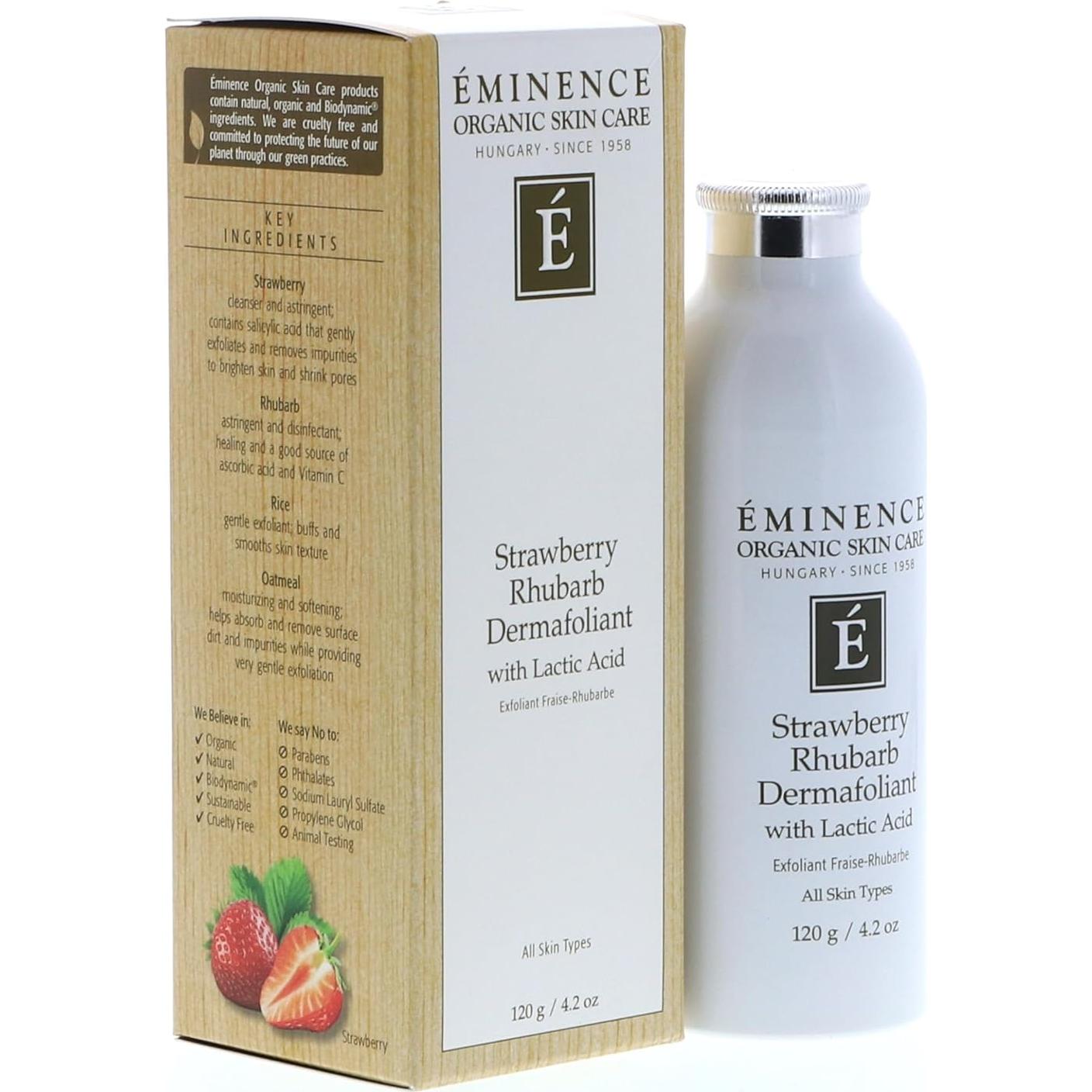 Exfoliante Dermafoliante Eminence Ruibarbo y Fresa 119 g