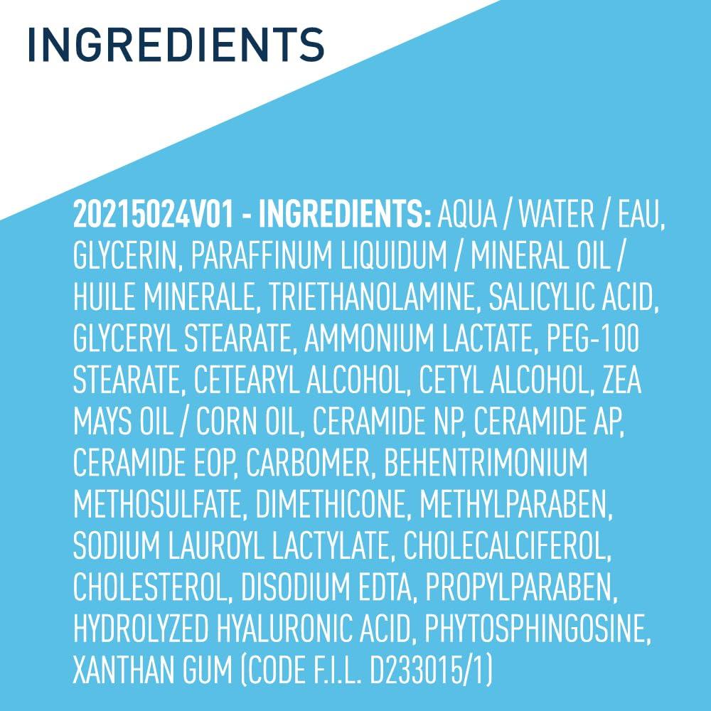 CeraVe Loción SA 226.8g para Piel Áspera y Rugosa