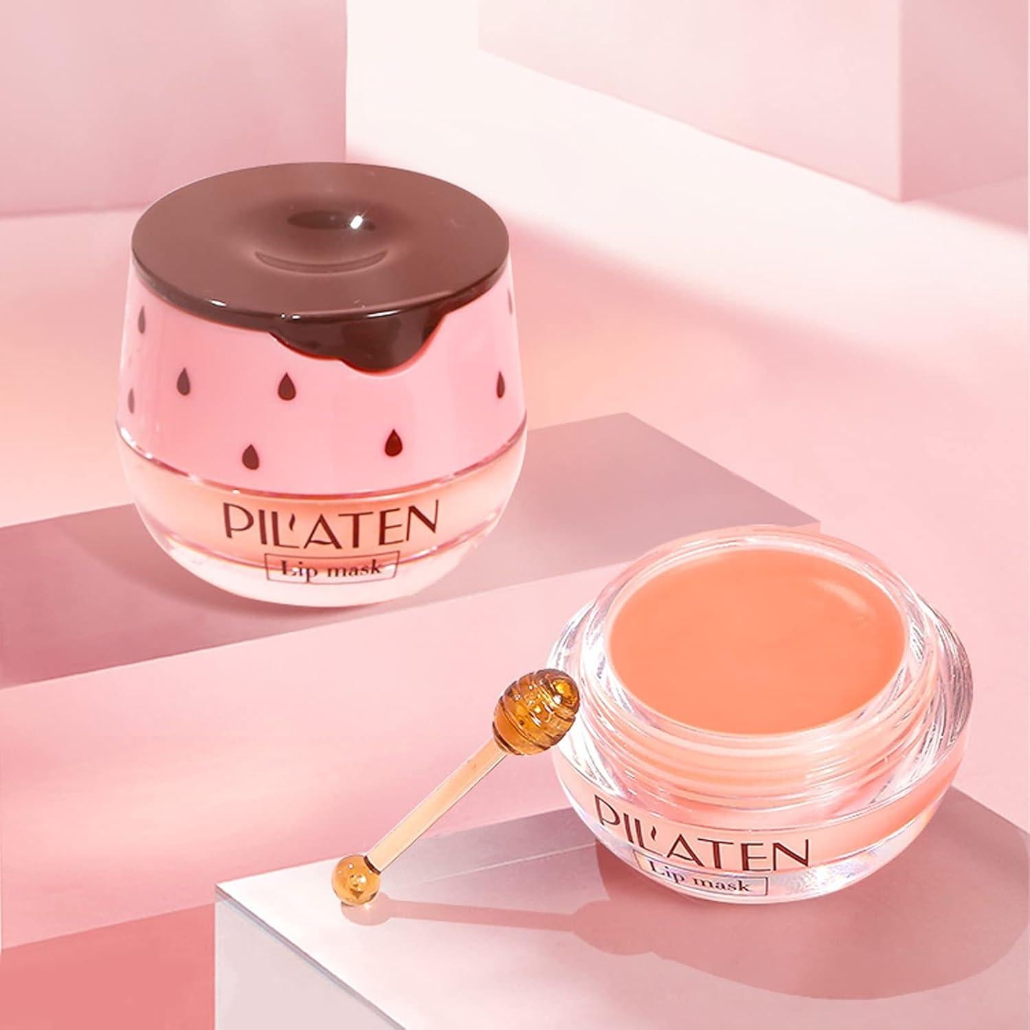 Bálsamo Labial Hidratante Loobexery Miel y Fresa 5.5g - 2 Unidades