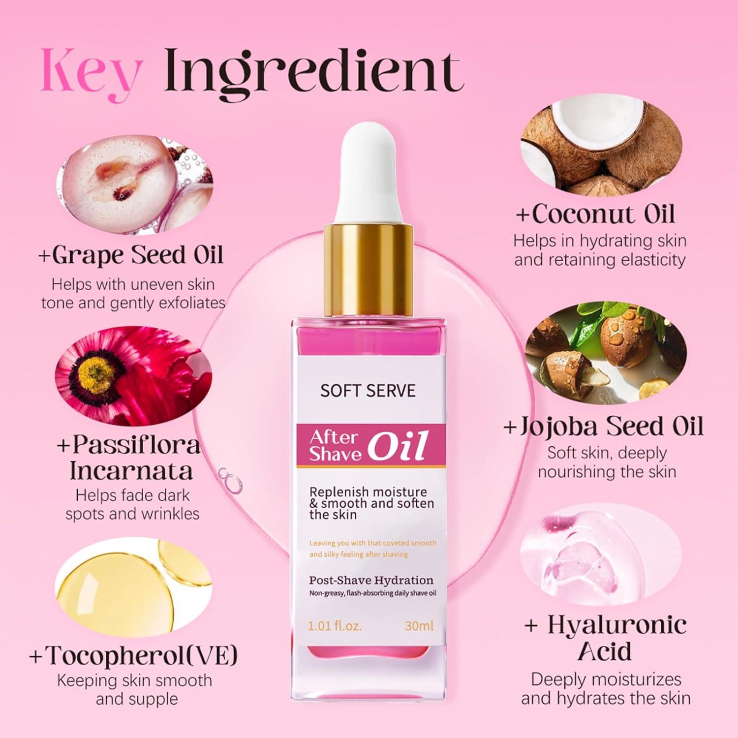 Aceite After Shave SEWOG Fresa y Vainilla 117g Hidratante