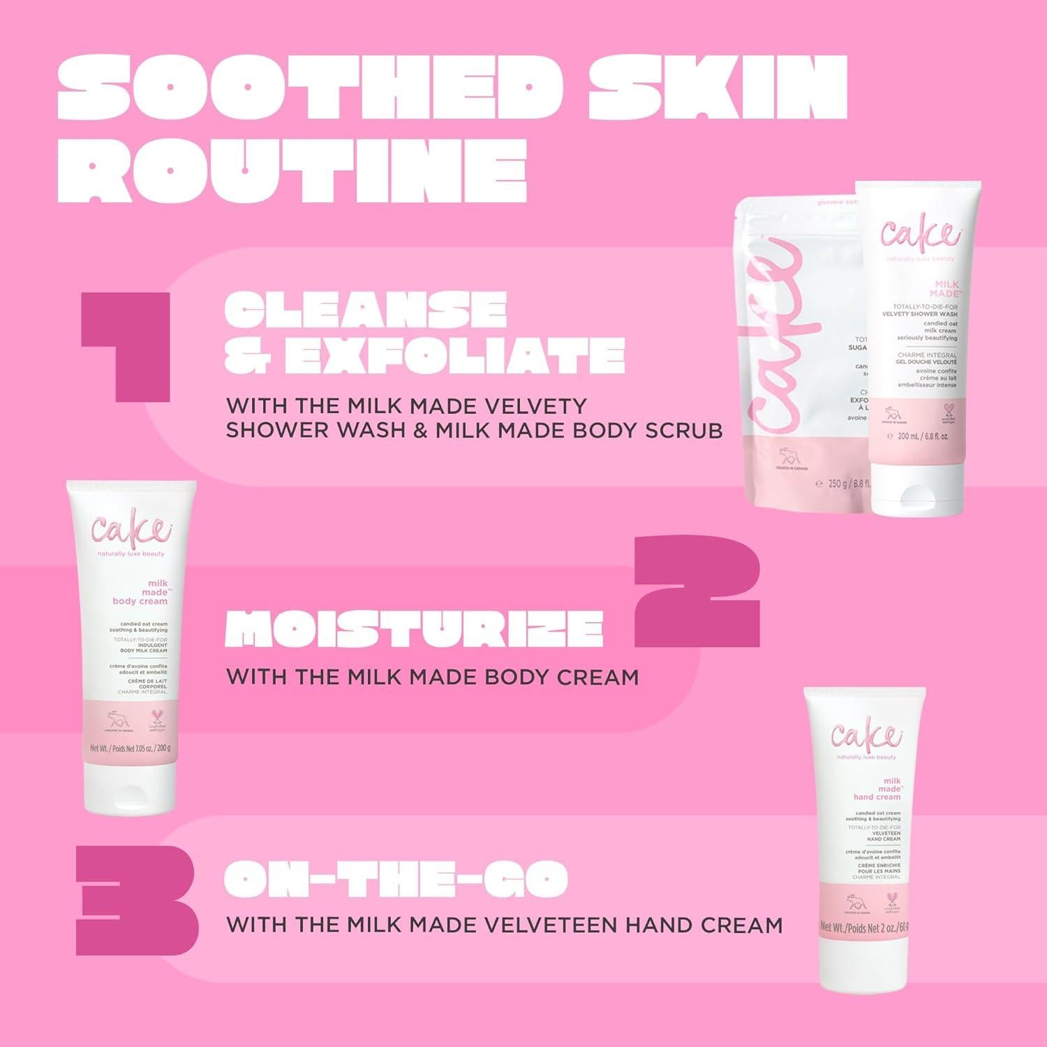 Crema Corporal Cake Beauty Manteca de Karité 207 ml Piel Seca