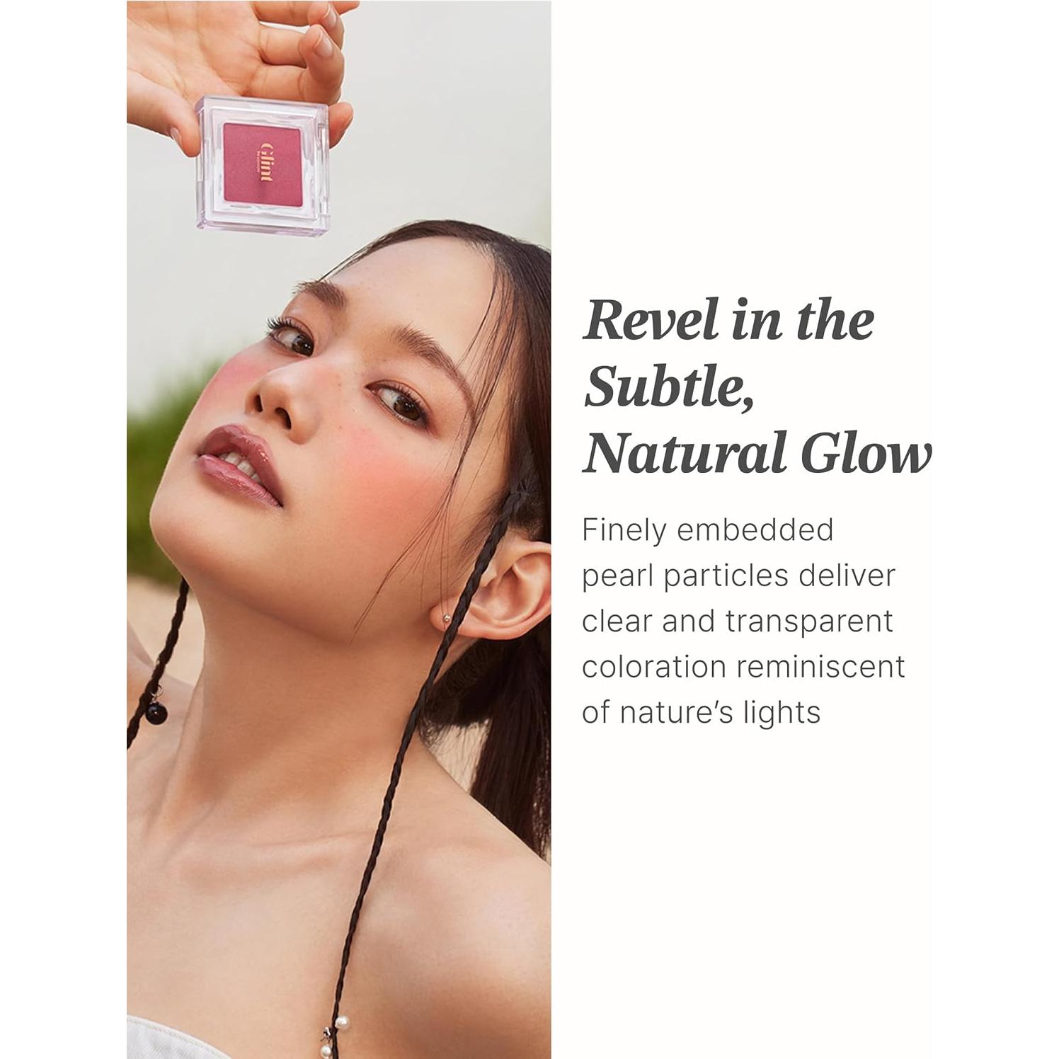 Rubor Horneado Glint Humo de Fresa 2.27g - Maquillaje Coreano