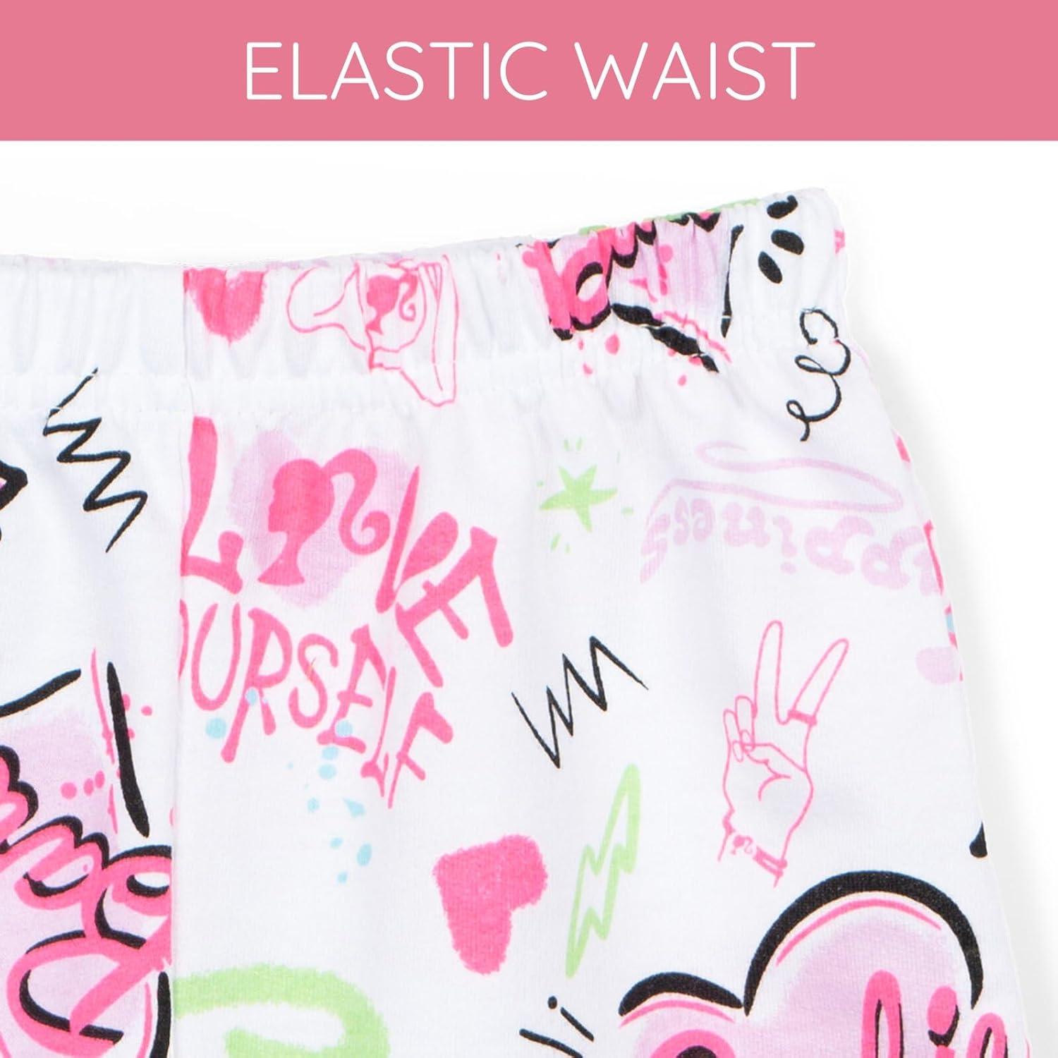 Conjunto Top Tirantes y Pantalones Cortos Barbie Niñas 2T-16