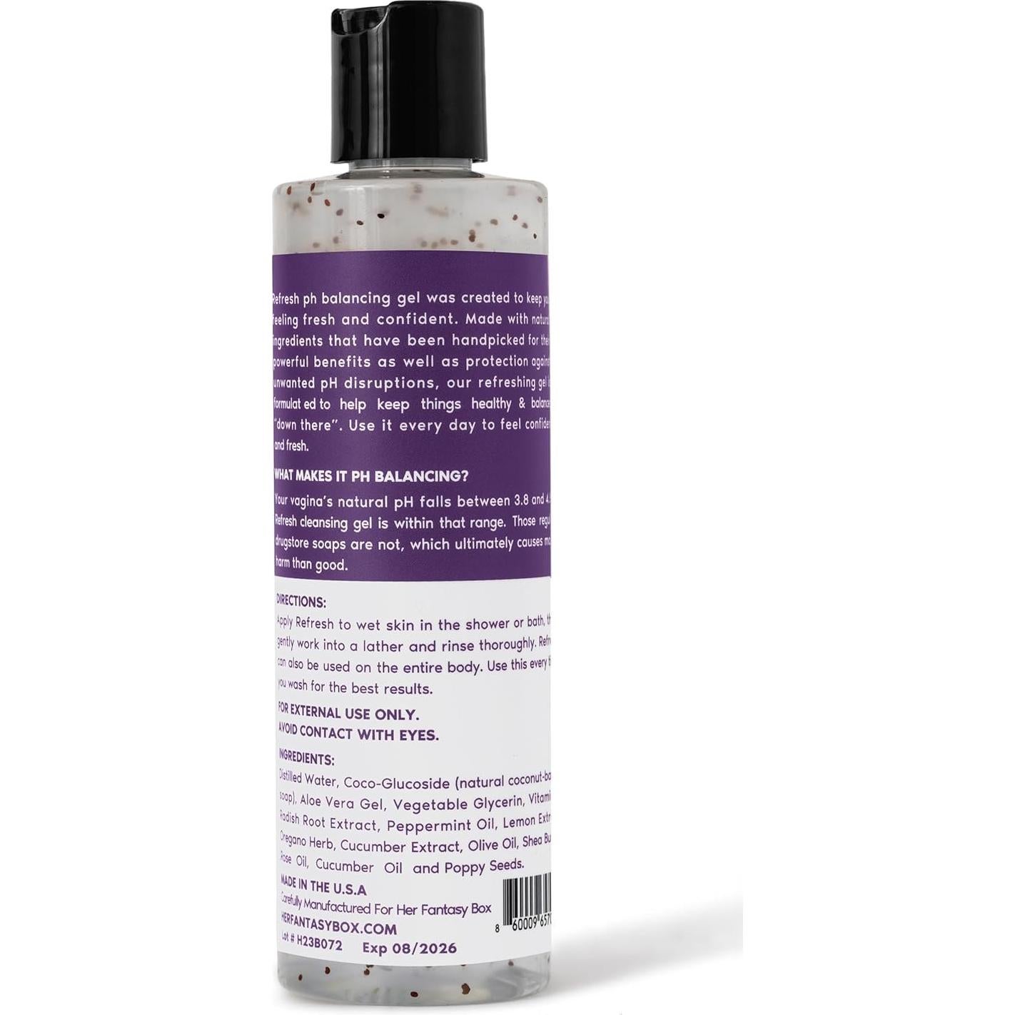 Gel de Ducha Equilibrante pH Refresh - Caja de Fantasía Femenina 473 ml