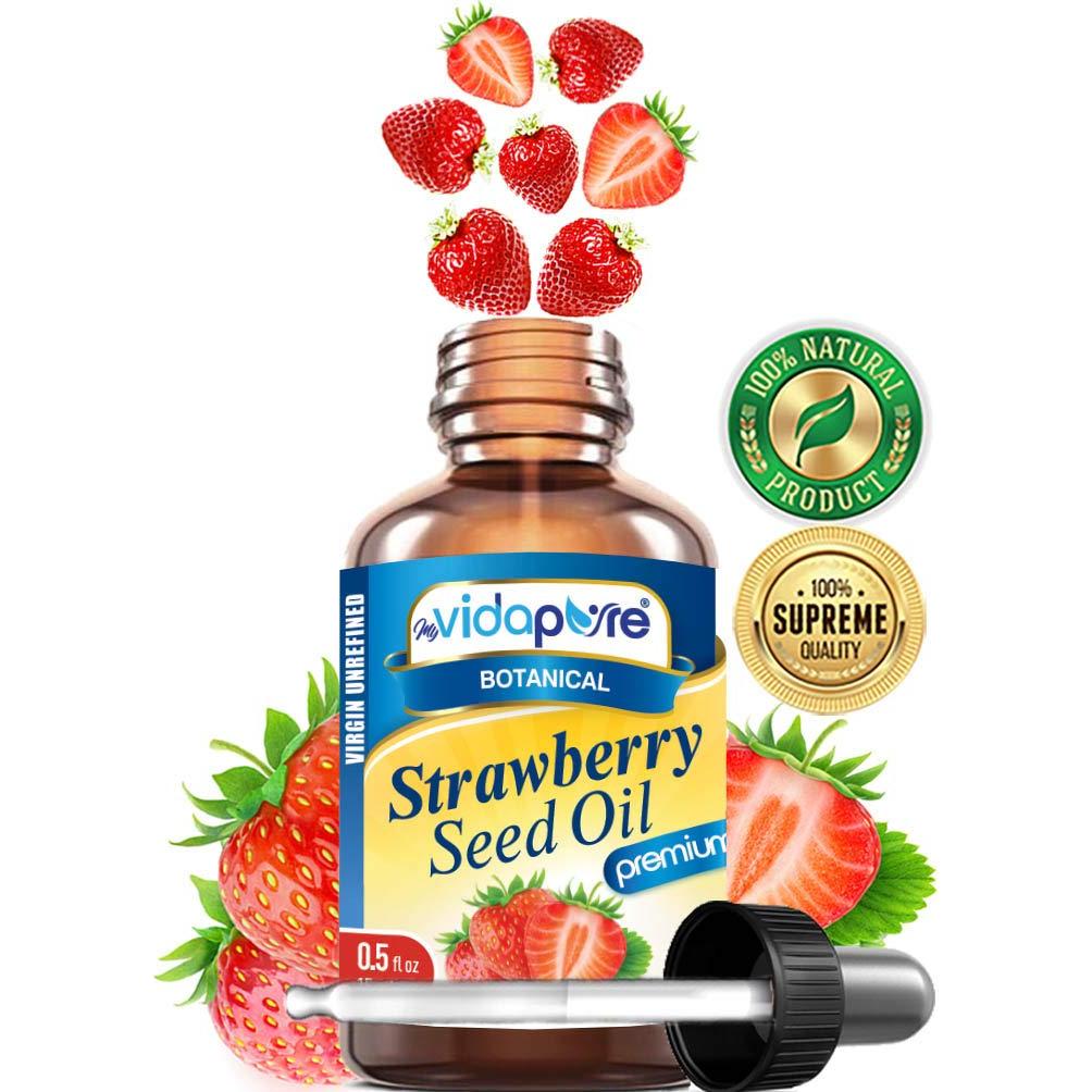 Aceite de Semilla de Fresa MyVidaPure 100% Puro 15 ml
