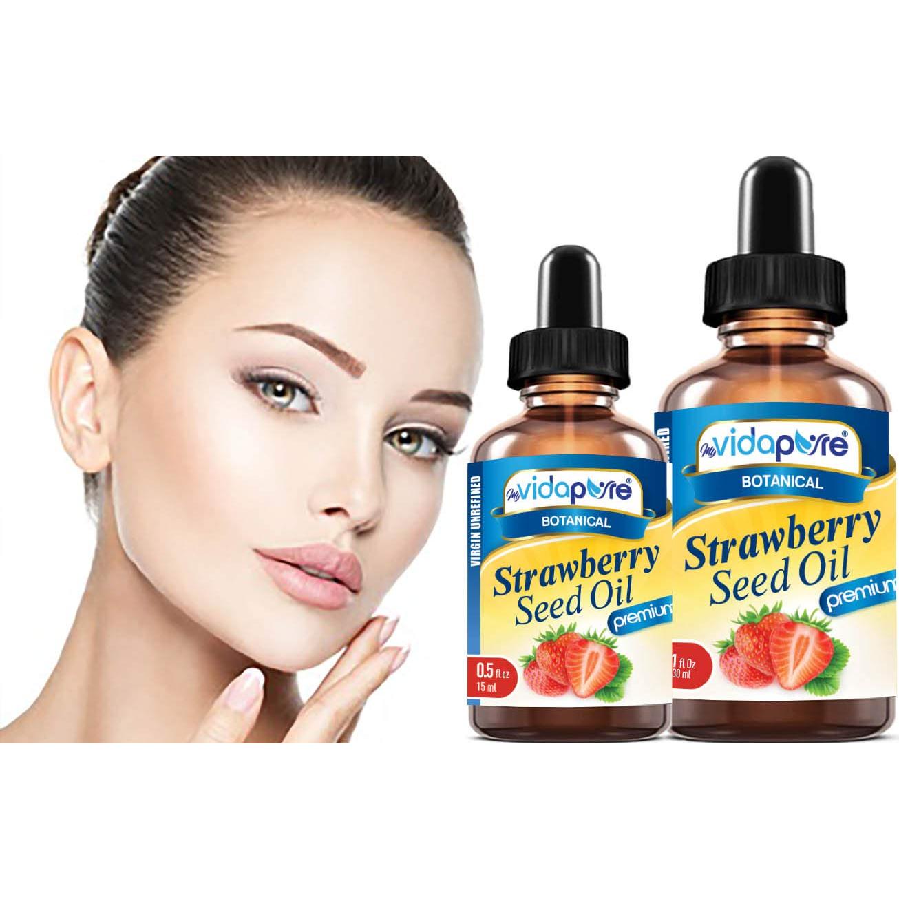 Aceite de Semilla de Fresa MyVidaPure 100% Puro 15 ml