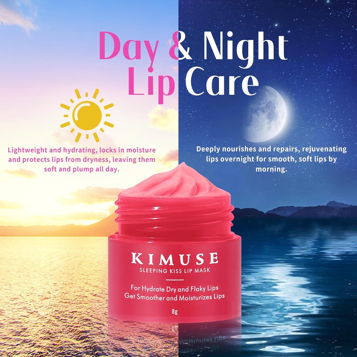 Mascarilla Labial KIMUSE Hidratante Nocturna 32g Vitamina C
