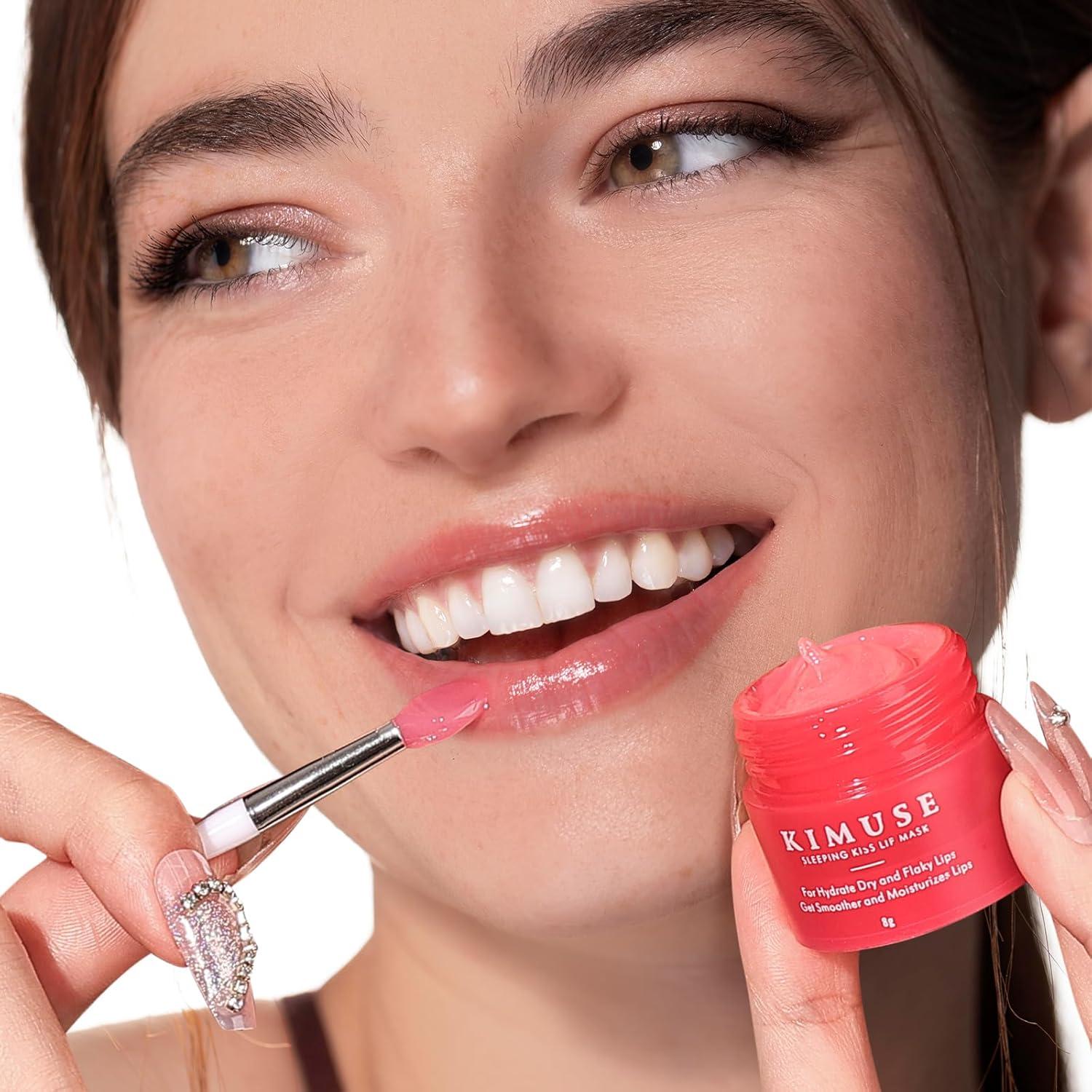 Mascarilla Labial KIMUSE Hidratante Nocturna 32g Vitamina C