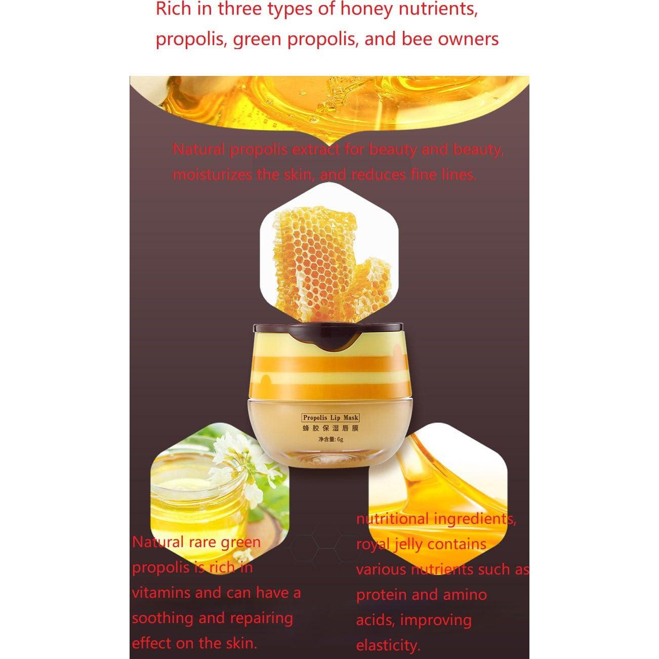 Bálsamo Labial de Abeja Ginaday Miel y Fresa Hidratante 82g