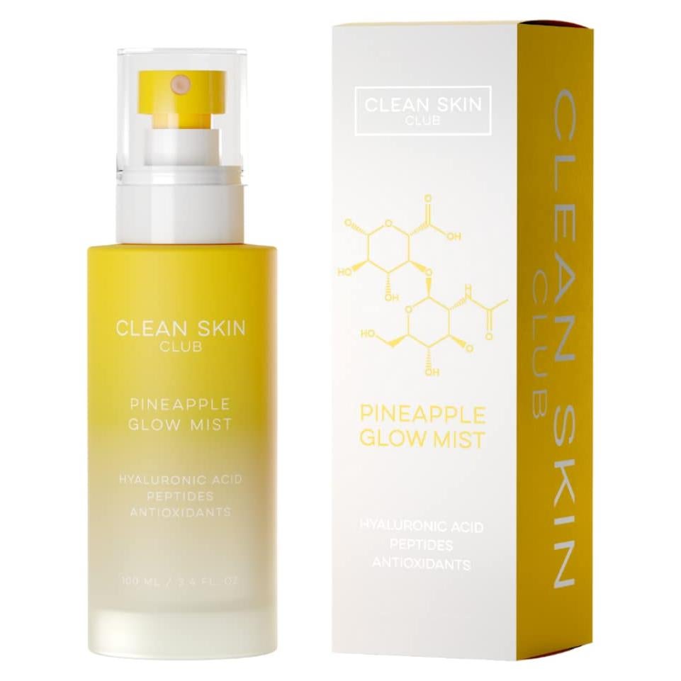 Mist Facial Hidratante Clean Skin Club Piña 103ml Vegano