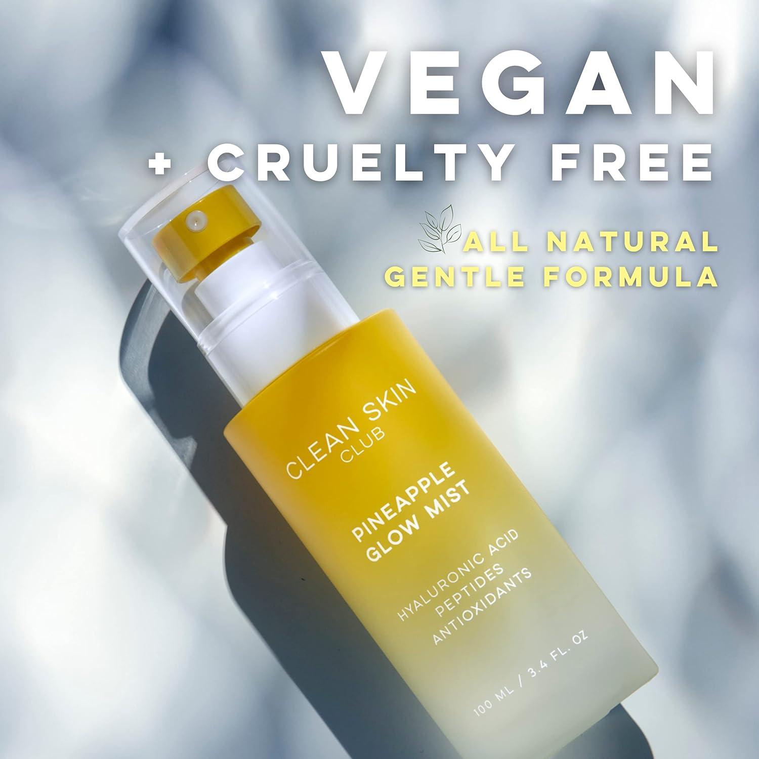 Mist Facial Hidratante Clean Skin Club Piña 103ml Vegano