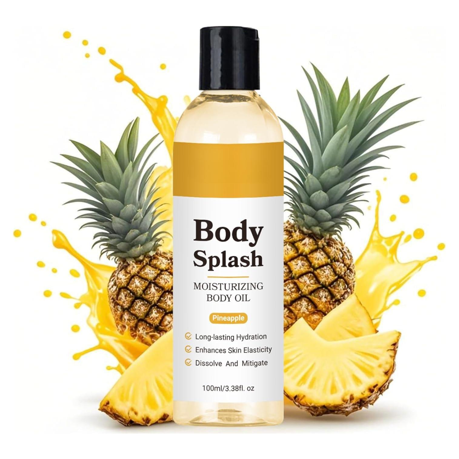 Aceite Corporal Hidratante Facekaot 100ml Crema de Piña Natural