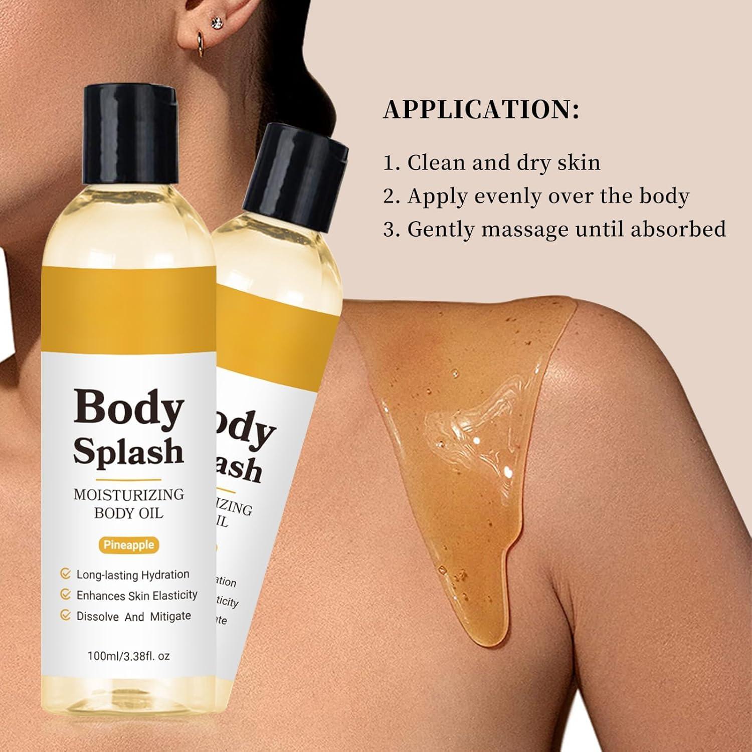 Aceite Corporal Hidratante Facekaot 100ml Crema de Piña Natural