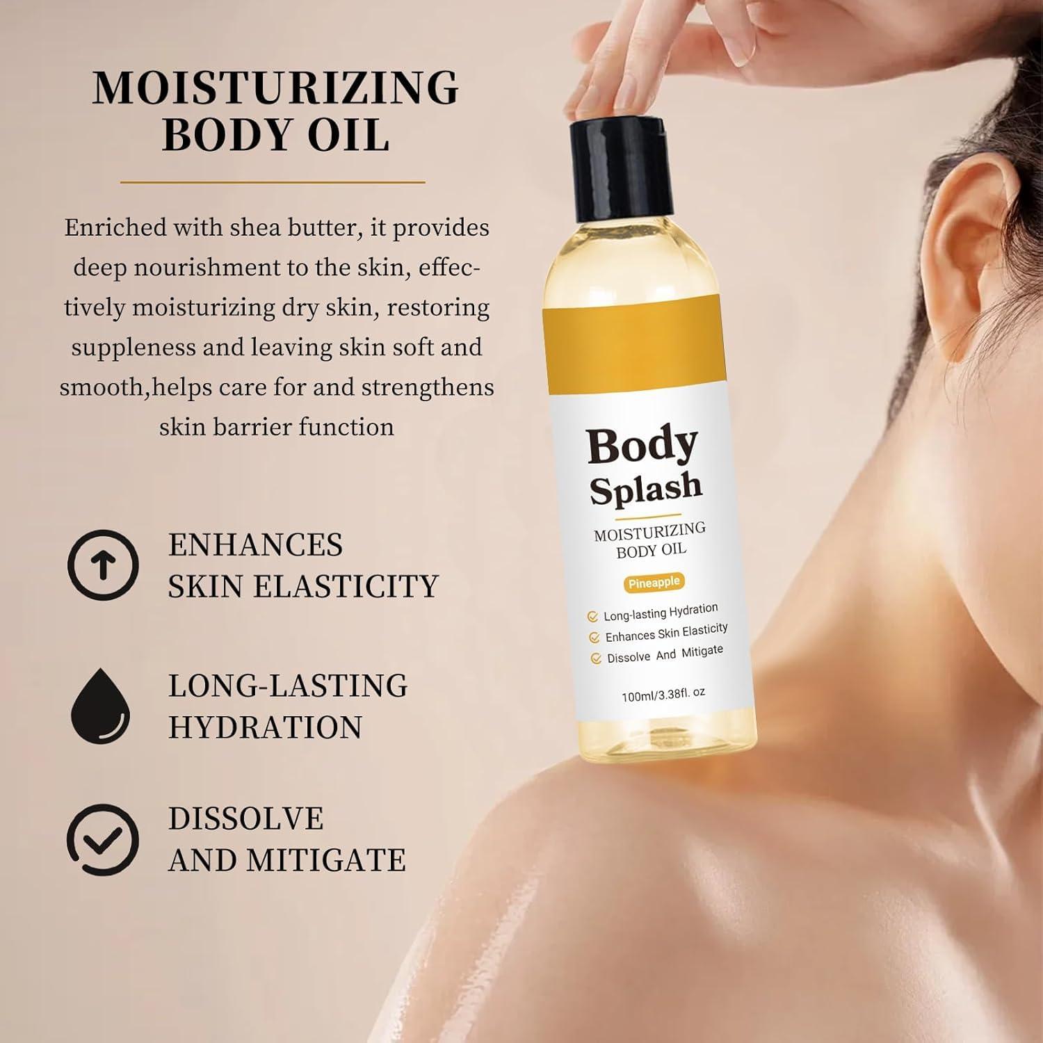 Aceite Corporal Hidratante Facekaot 100ml Crema de Piña Natural