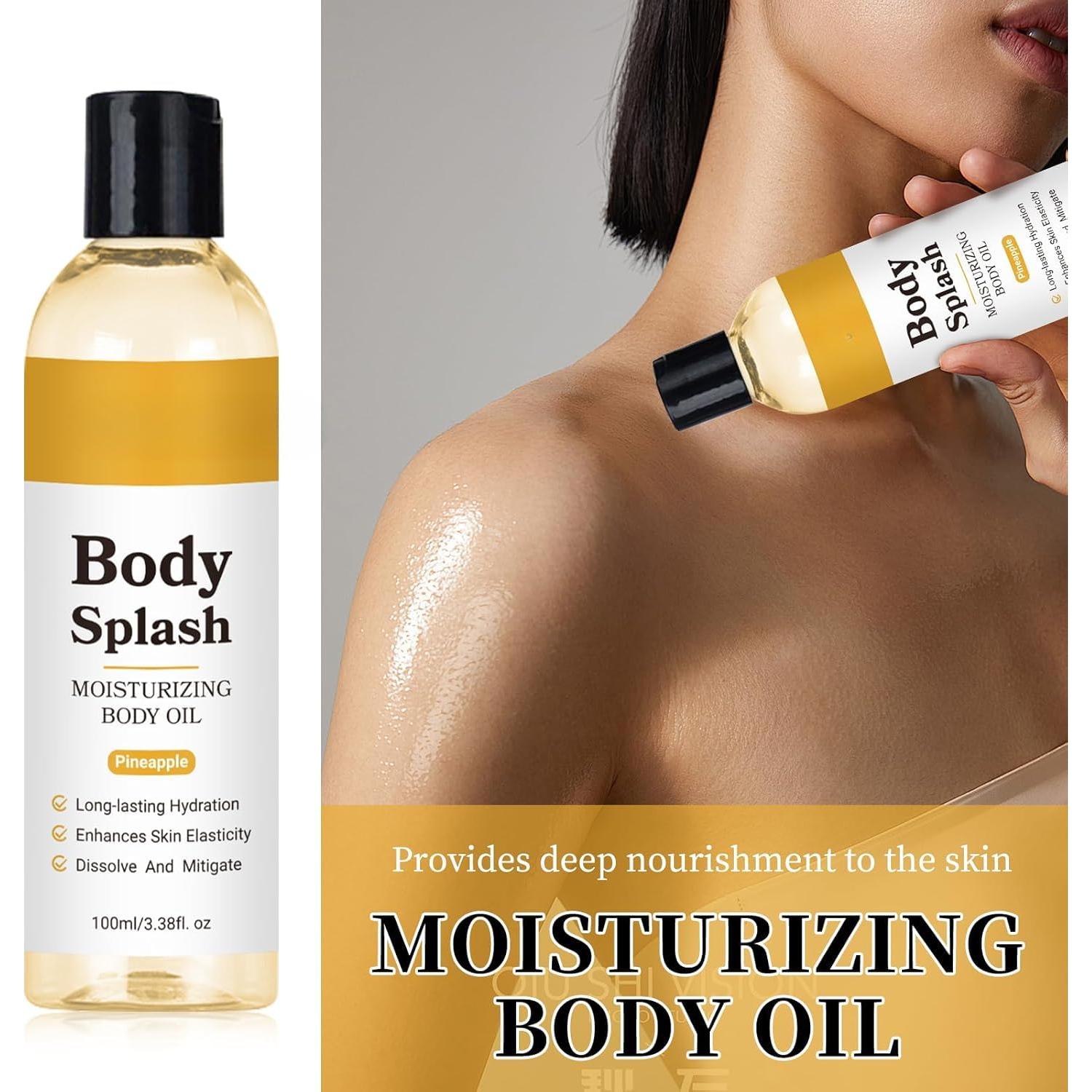 Aceite Corporal Hidratante Facekaot 100ml Crema de Piña Natural