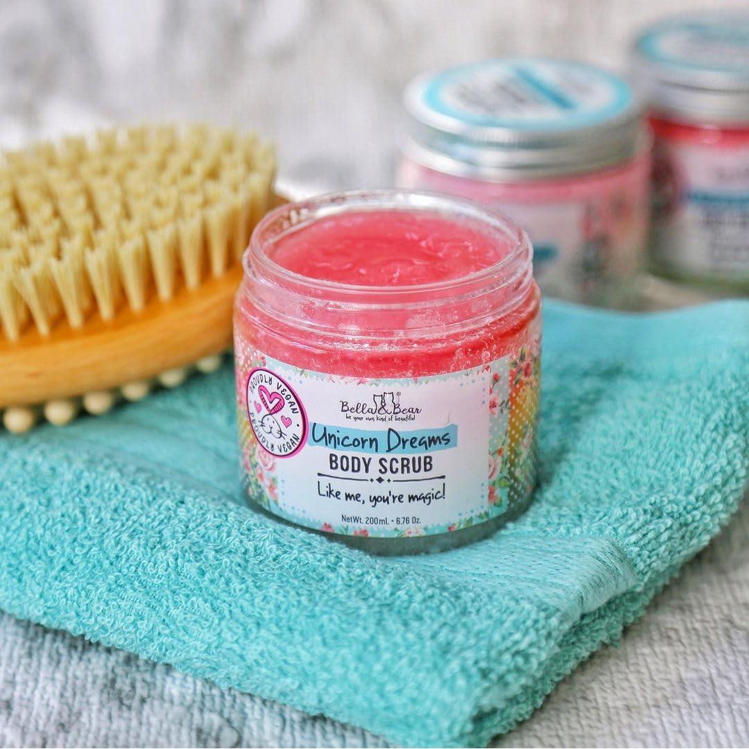 Exfoliante Corporal Bella & Bear Sueño de Unicornio 340g