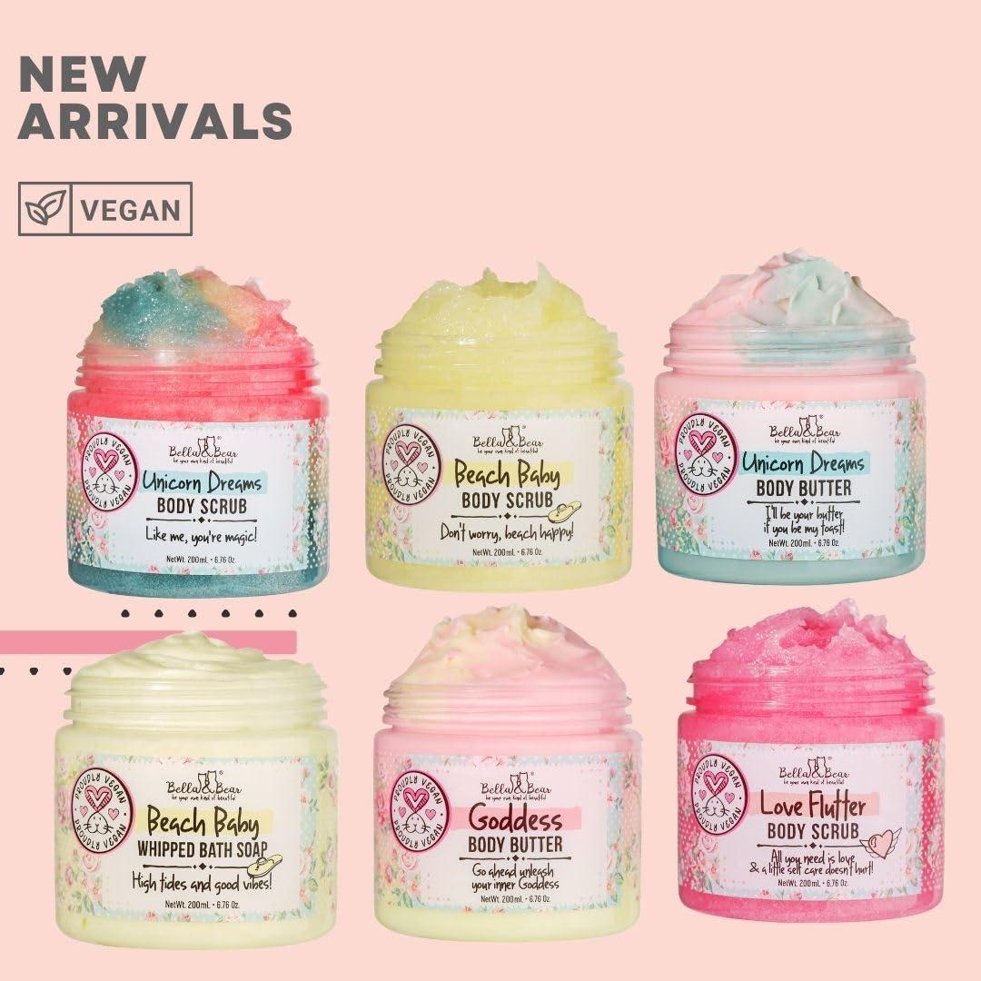 Exfoliante Corporal Bella & Bear Sueño de Unicornio 340g