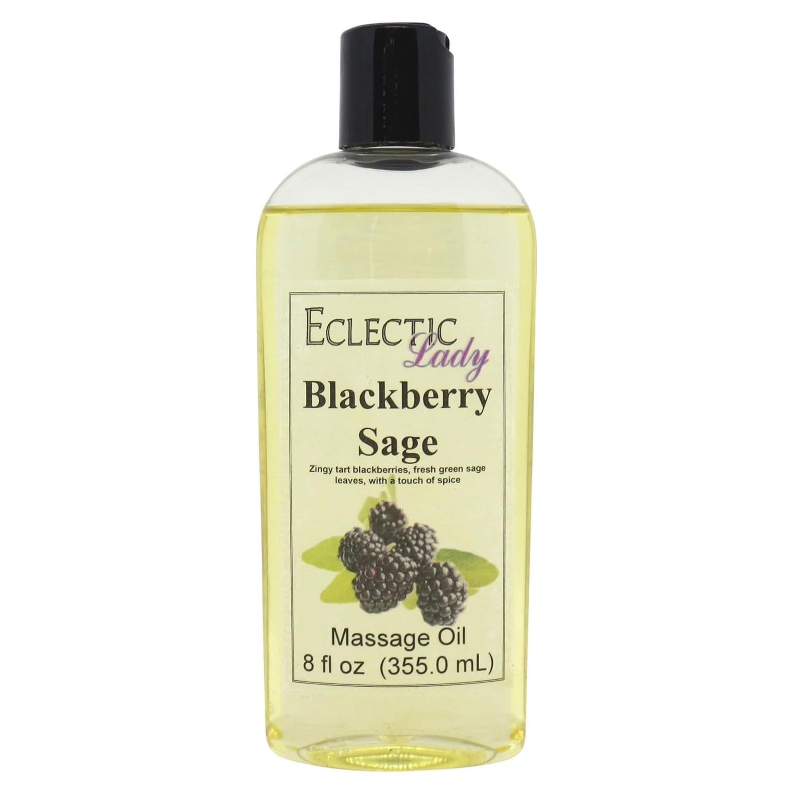 Aceite de Masaje Eclectic Lady Salvia y Mora 226.8 g